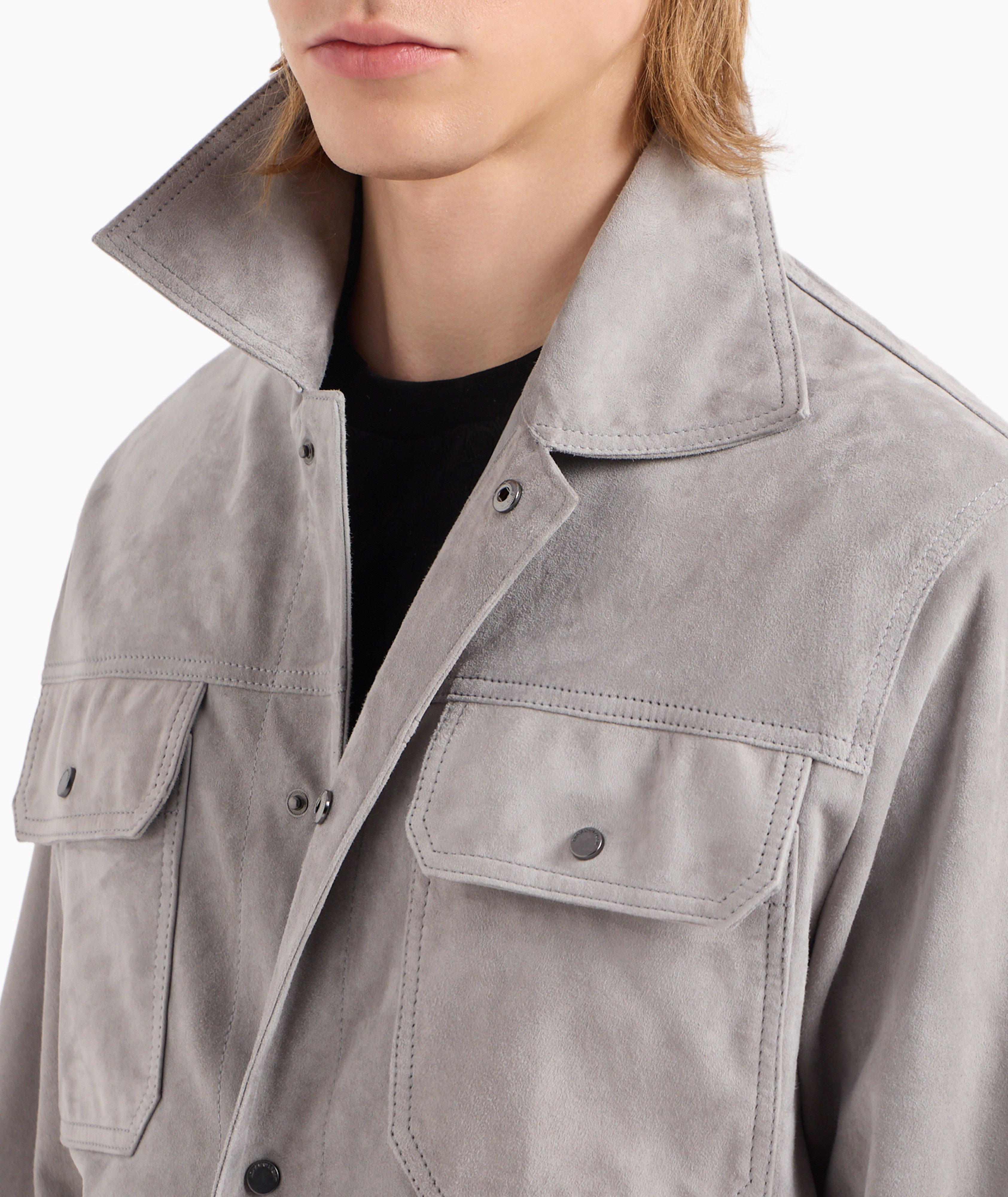 Suede Goat Leather Jacket image 3