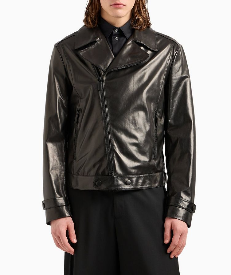 Nappa Leather Biker Jacket image 1