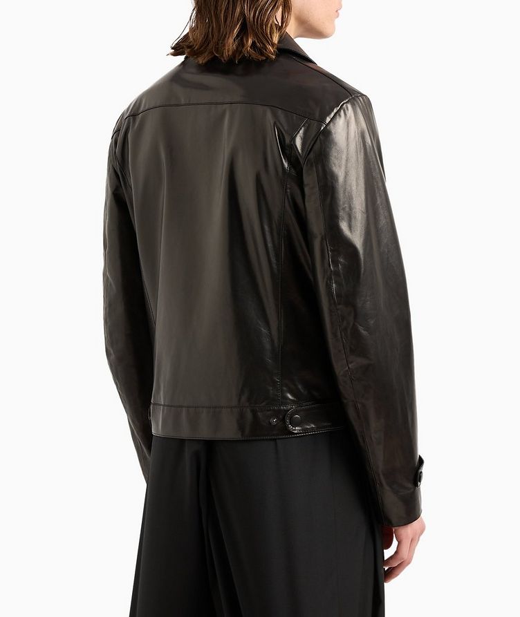 Nappa Leather Biker Jacket image 2