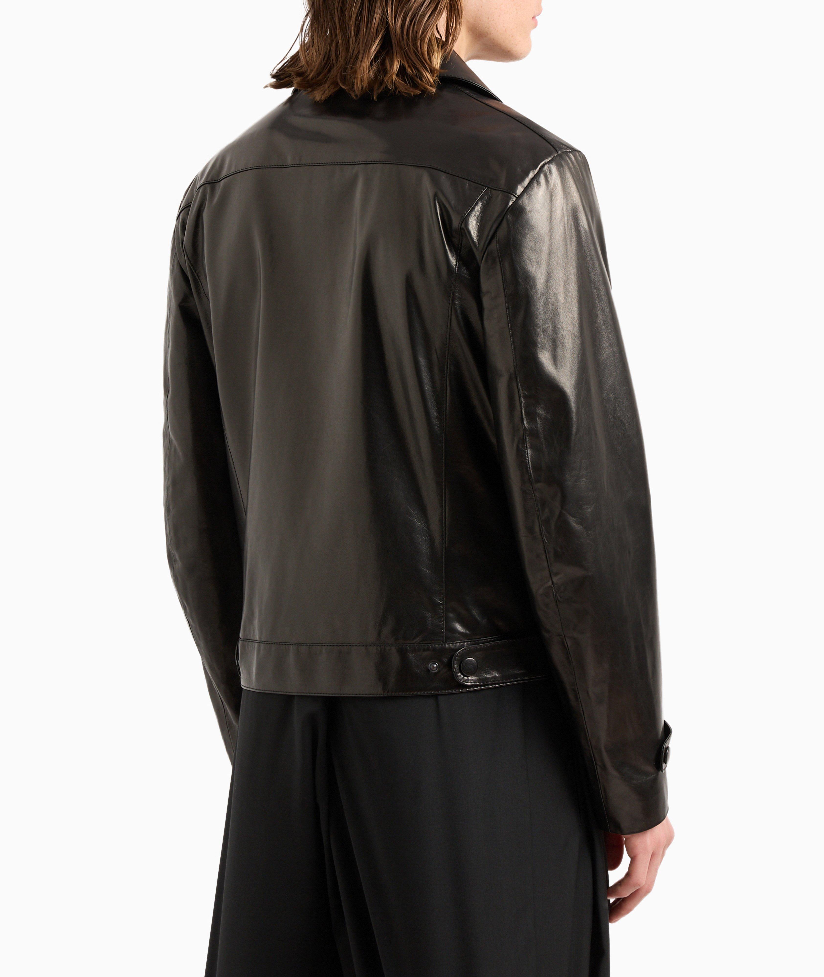 Nappa Leather Biker Jacket image 2