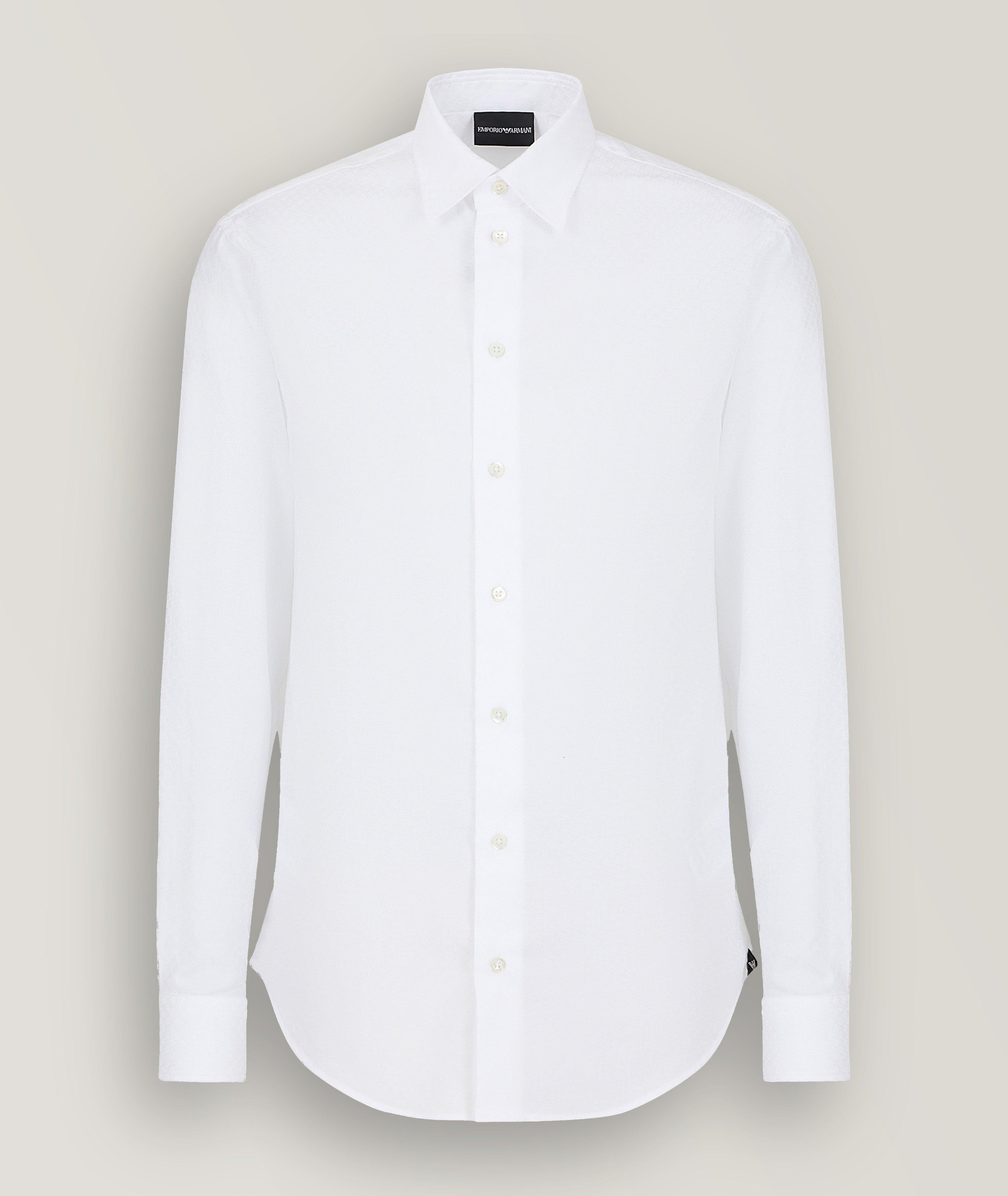 Jacquard Cotton Sport Shirt image 0