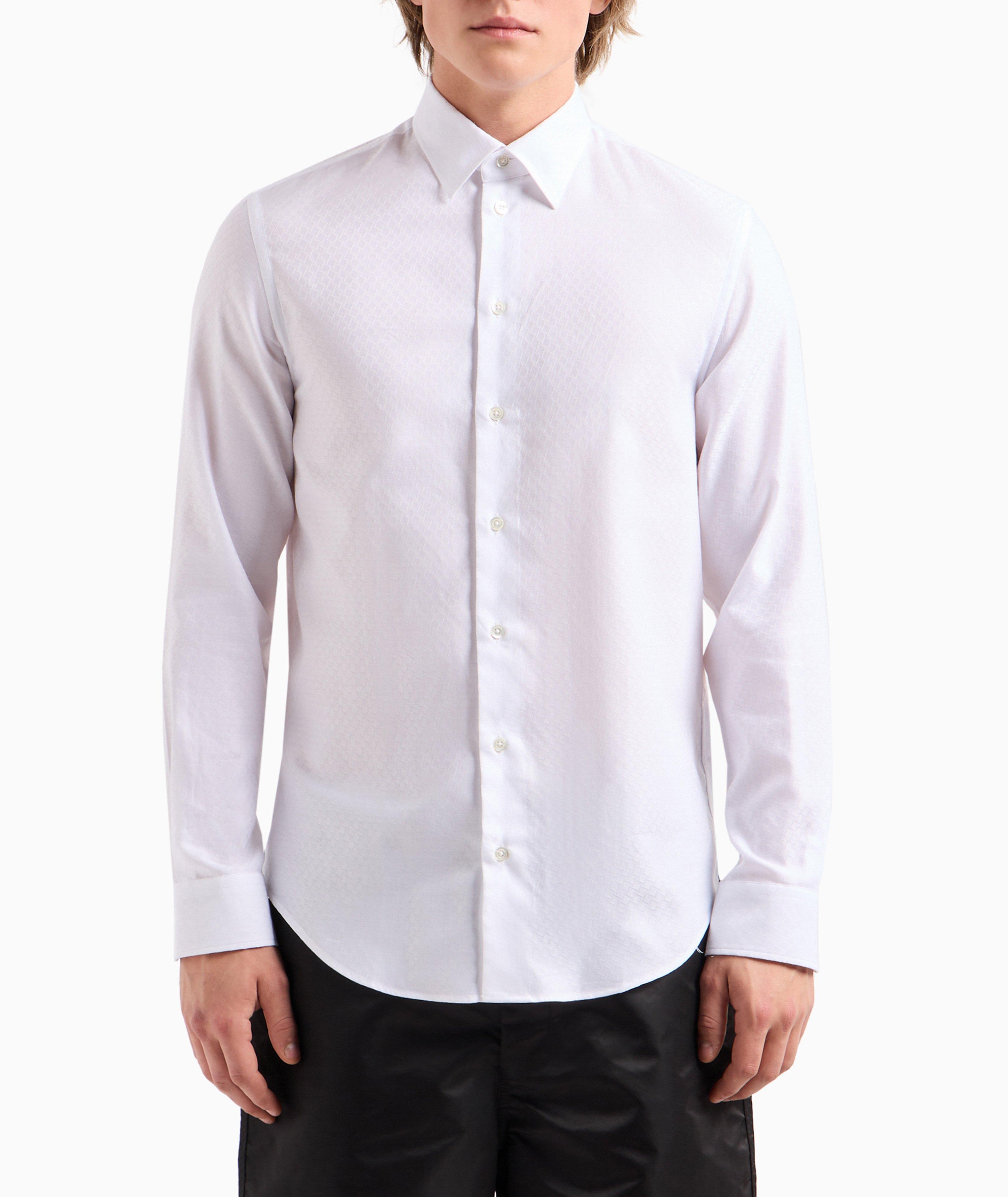 Jacquard Cotton Sport Shirt image 1