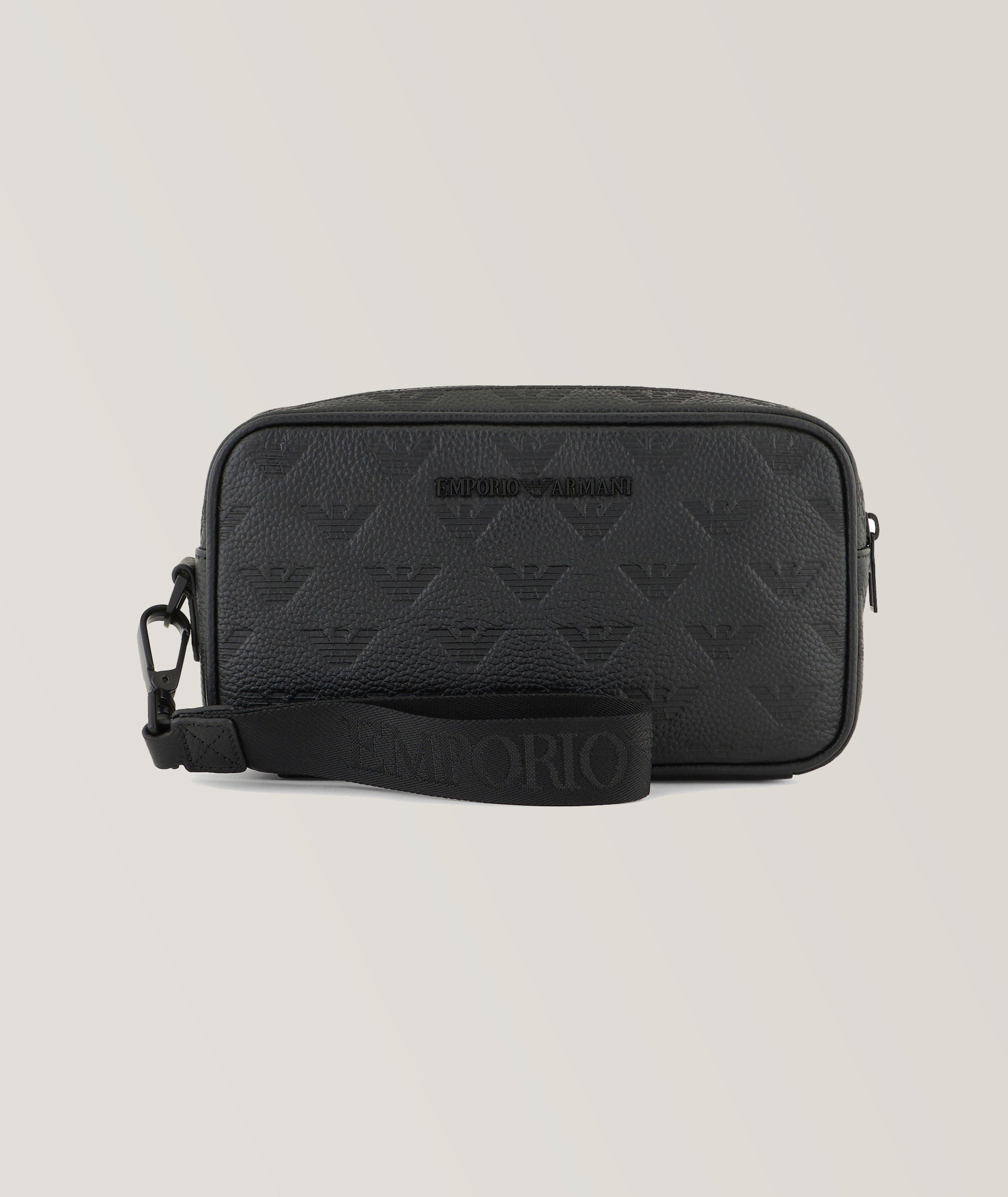 Tonal Embossed Eagle Toiletry Bag image 0