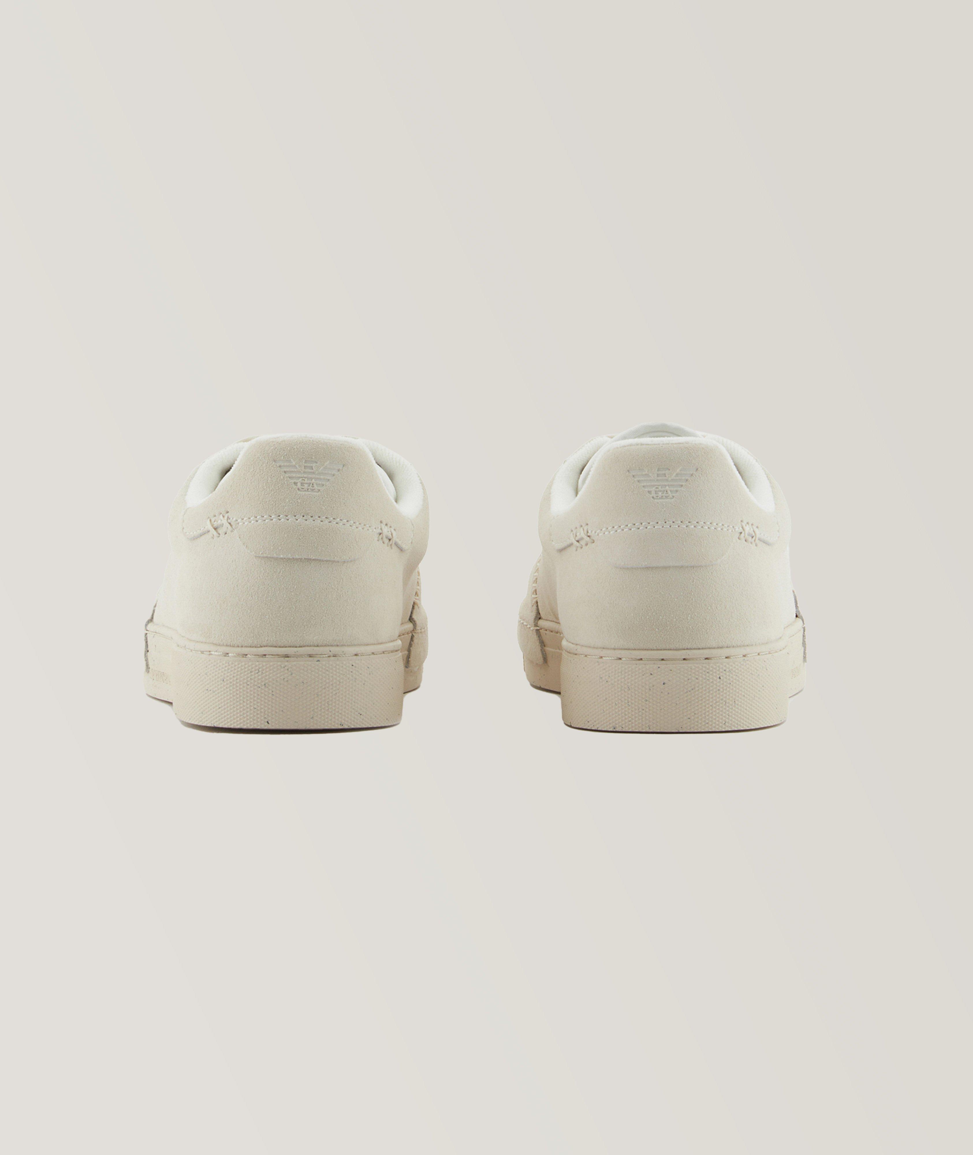 Suede Micro Perforated Sneakers image 3