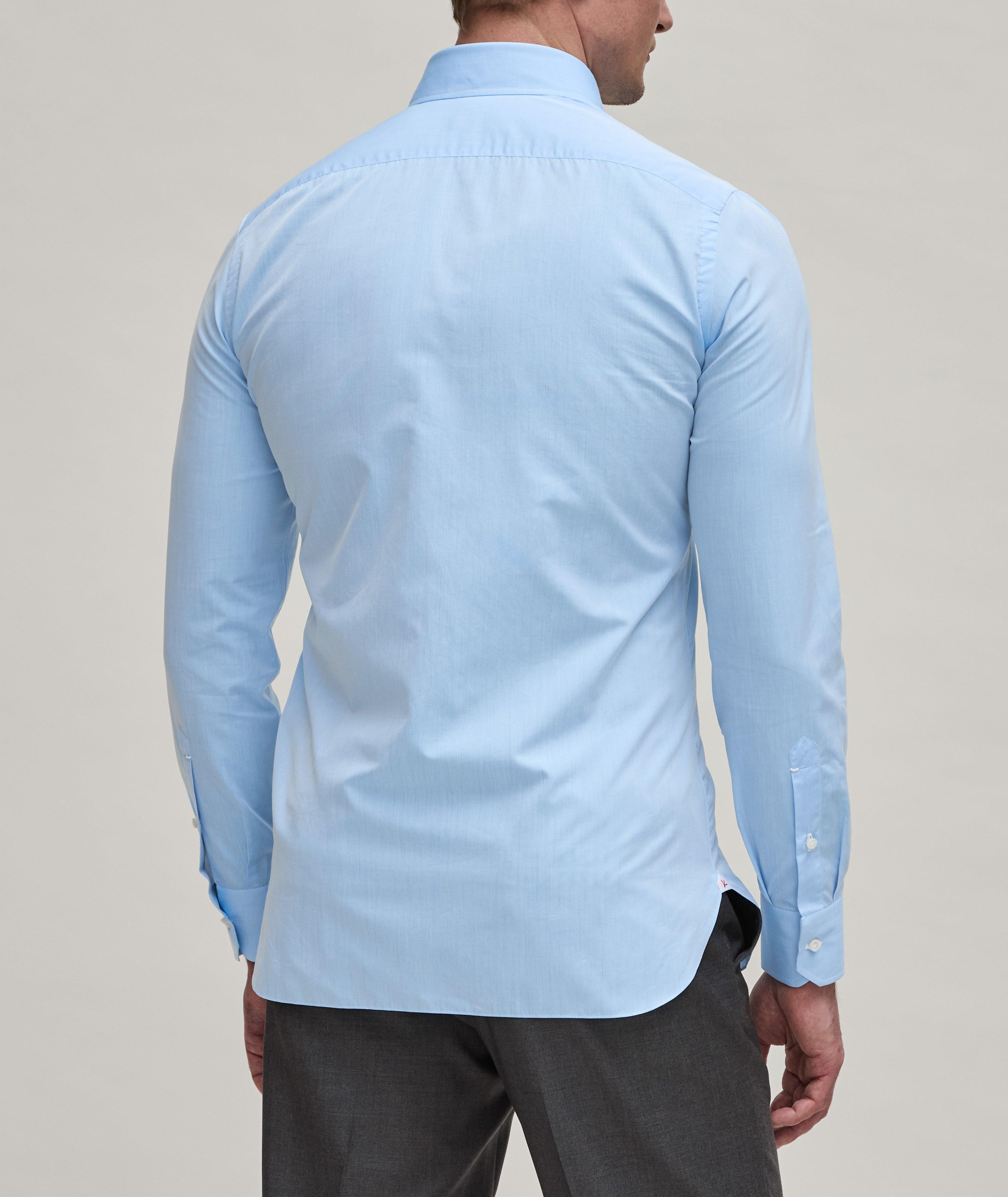 Slim Fit Solid Dress Shirt