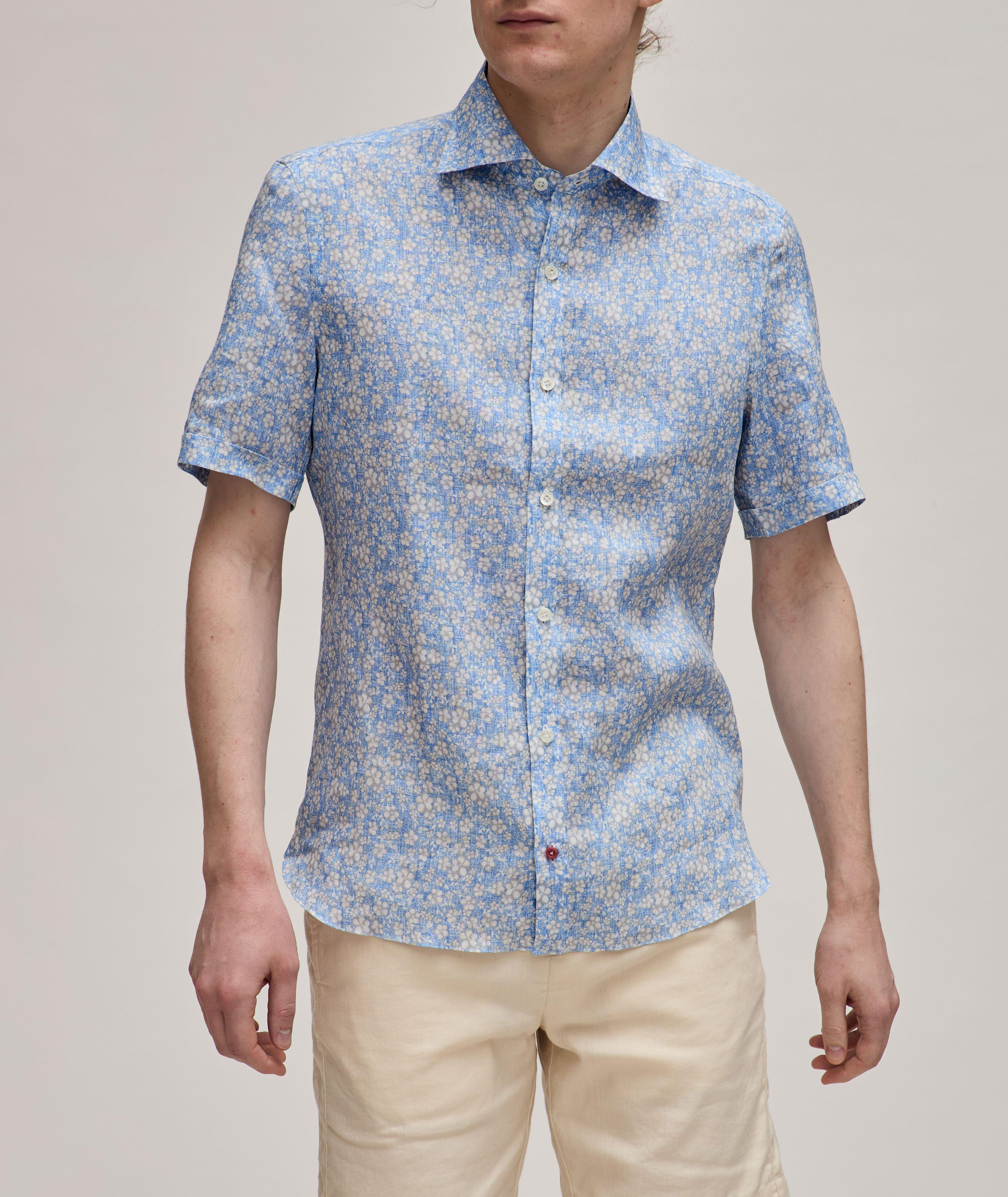 Floral Linen Sport Shirt image 1