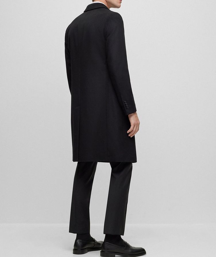 Double-Breasted Wool-Cashmere Overcoat image 2