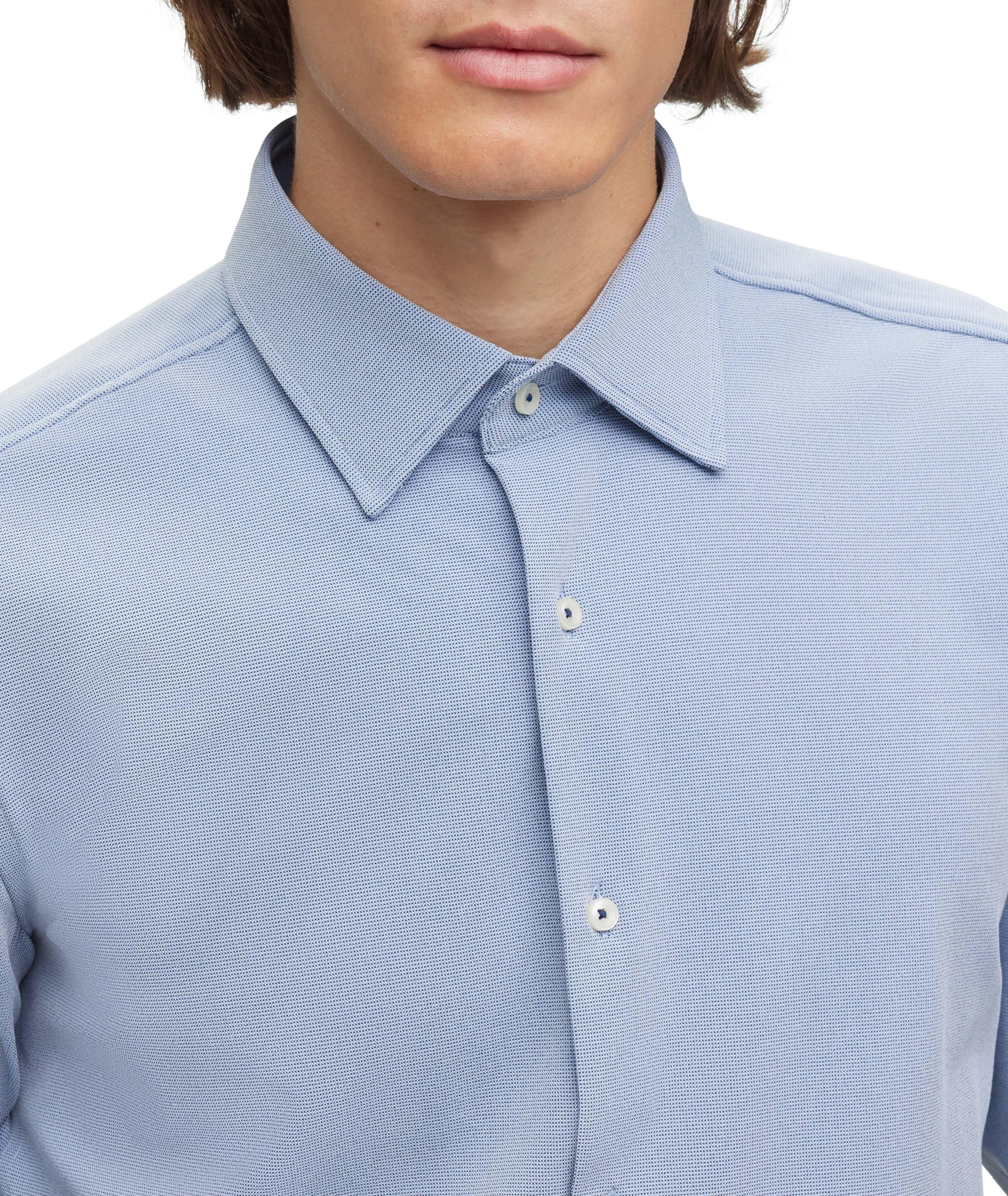 Slim Fit Cotton Poplin Dress Shirt image 3