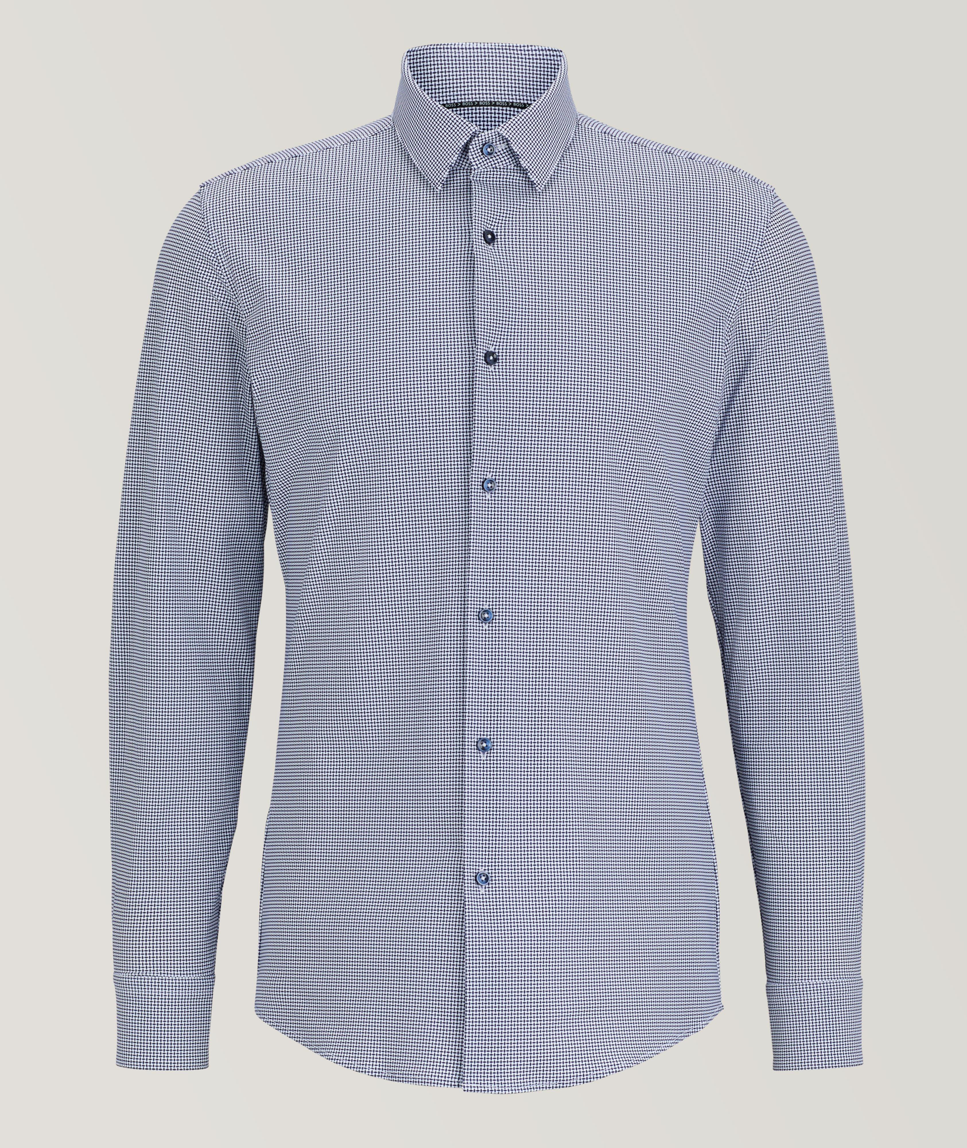 Slim Fit Cotton Poplin Dress Shirt image 0