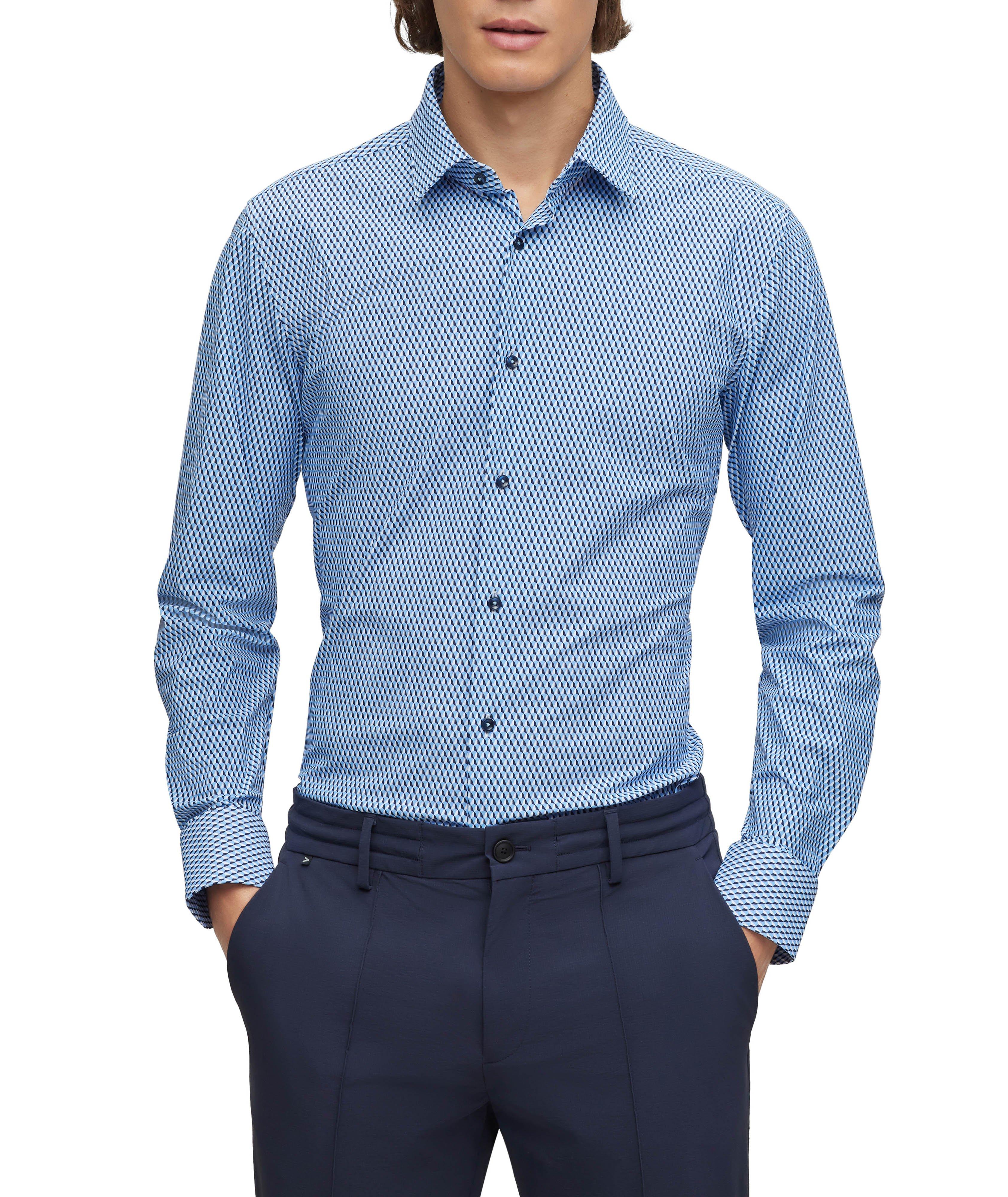 Slim Fit Cotton Poplin Dress Shirt image 1