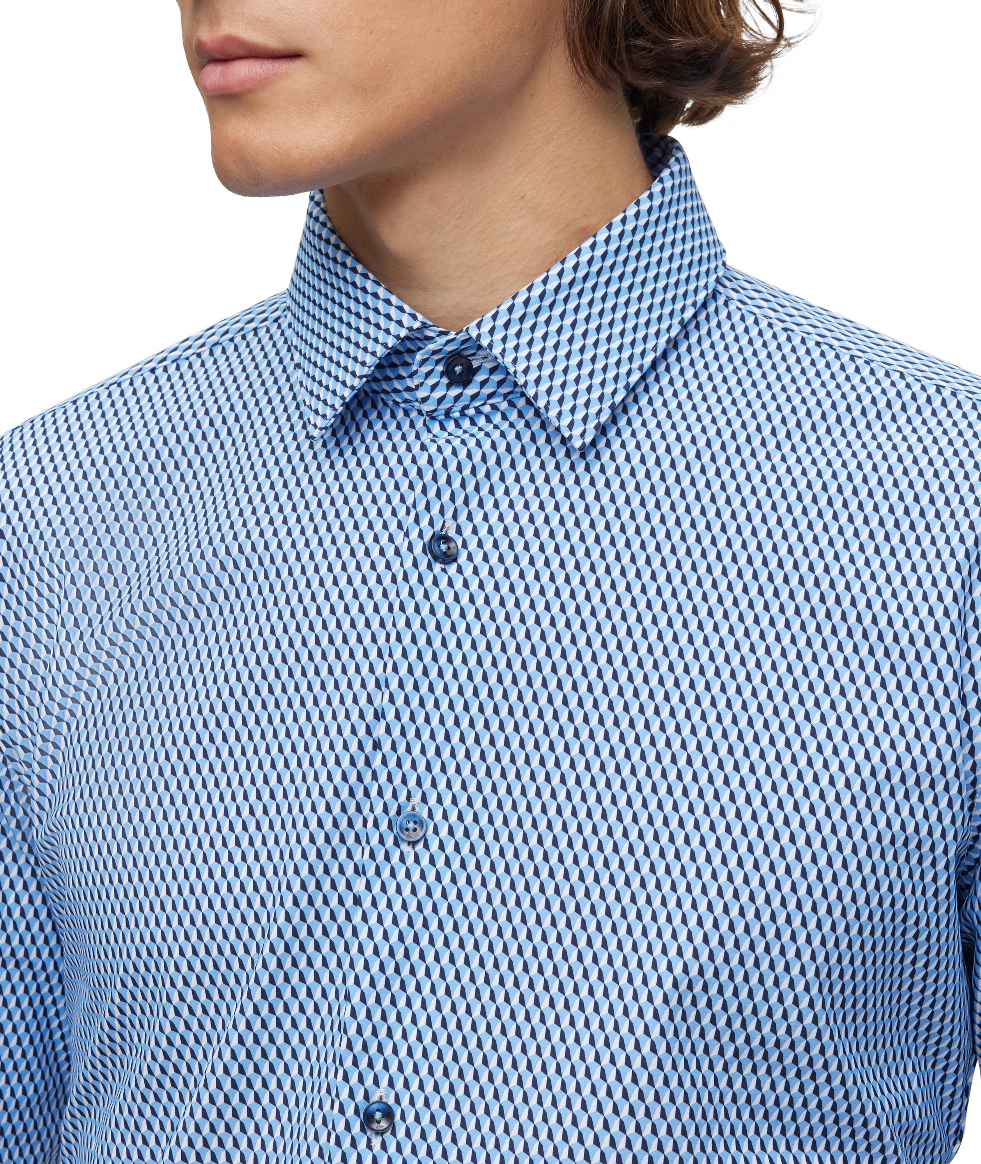 Slim Fit Cotton Poplin Dress Shirt image 3