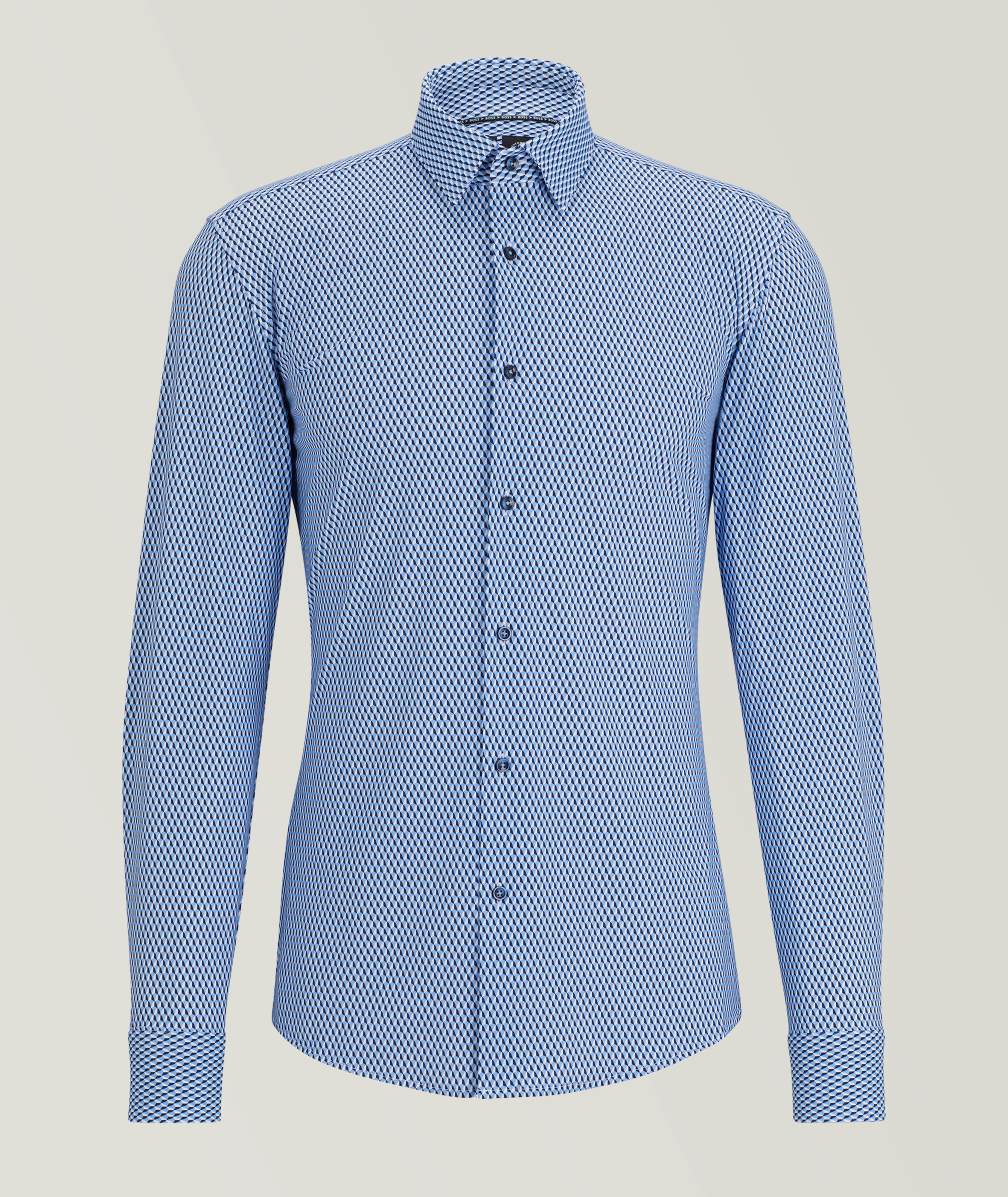 Slim Fit Cotton Poplin Dress Shirt image 0