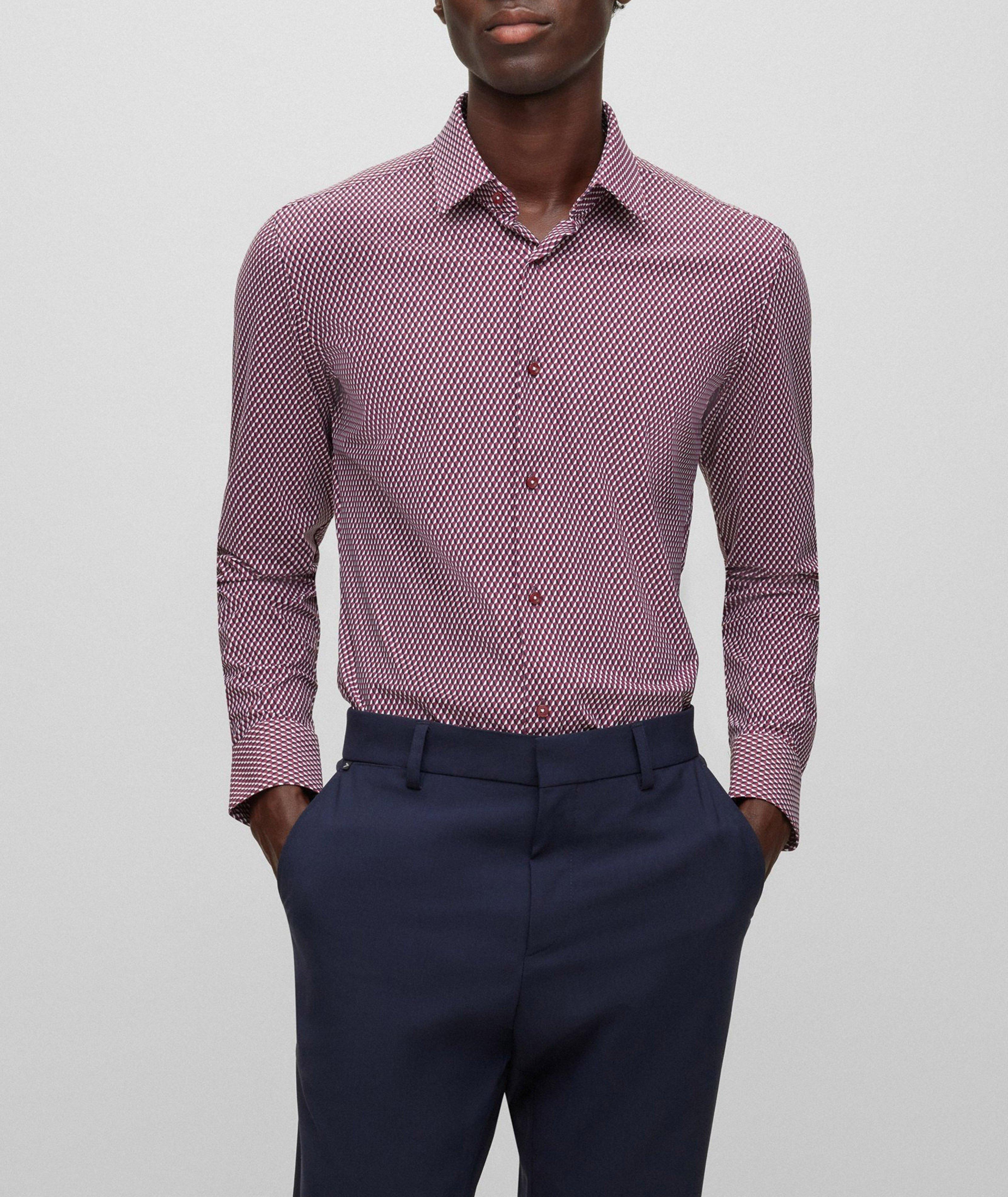 Slim Fit Performance-Stretch Dress Shirt image 1