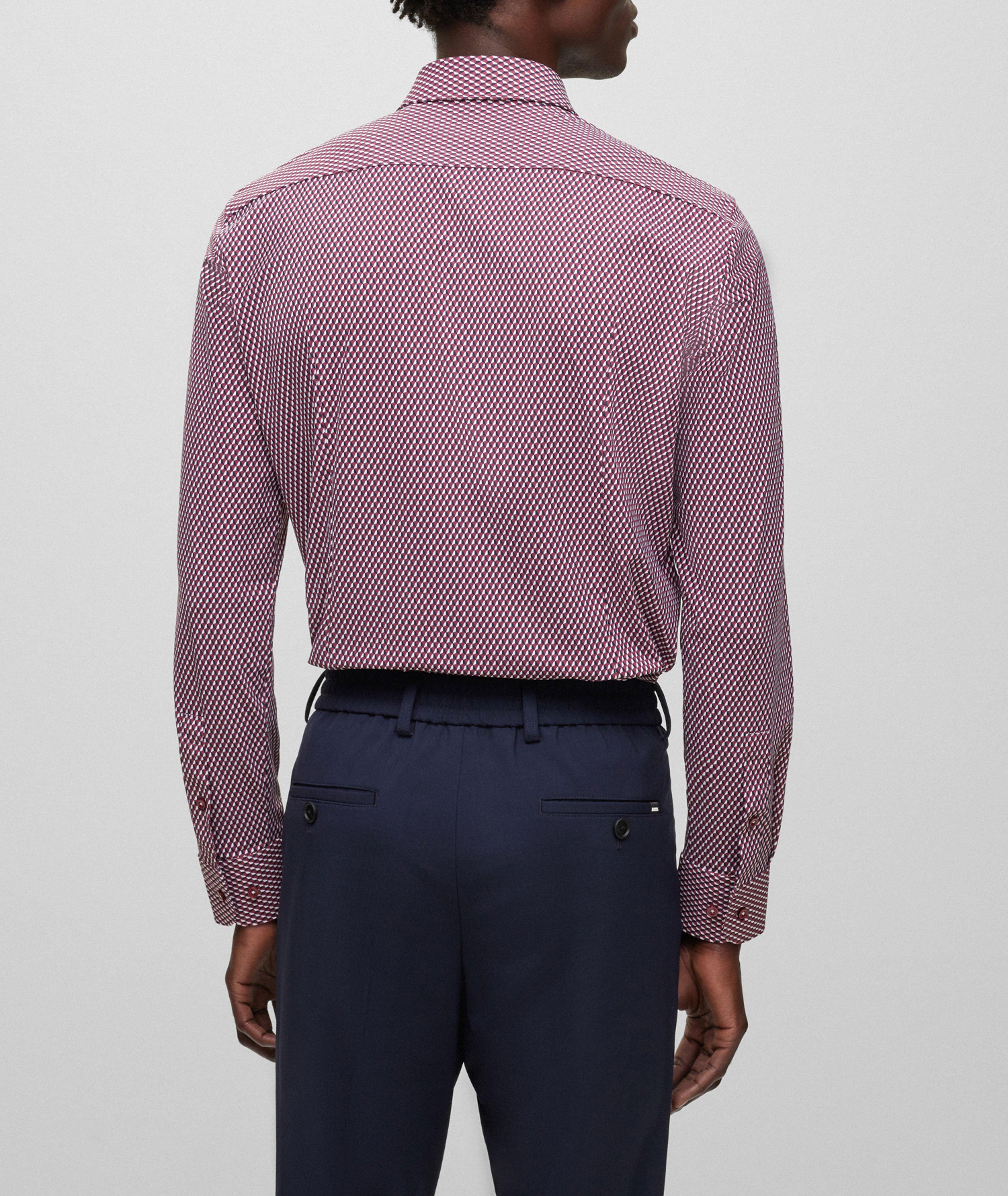 Slim Fit Performance-Stretch Dress Shirt image 5