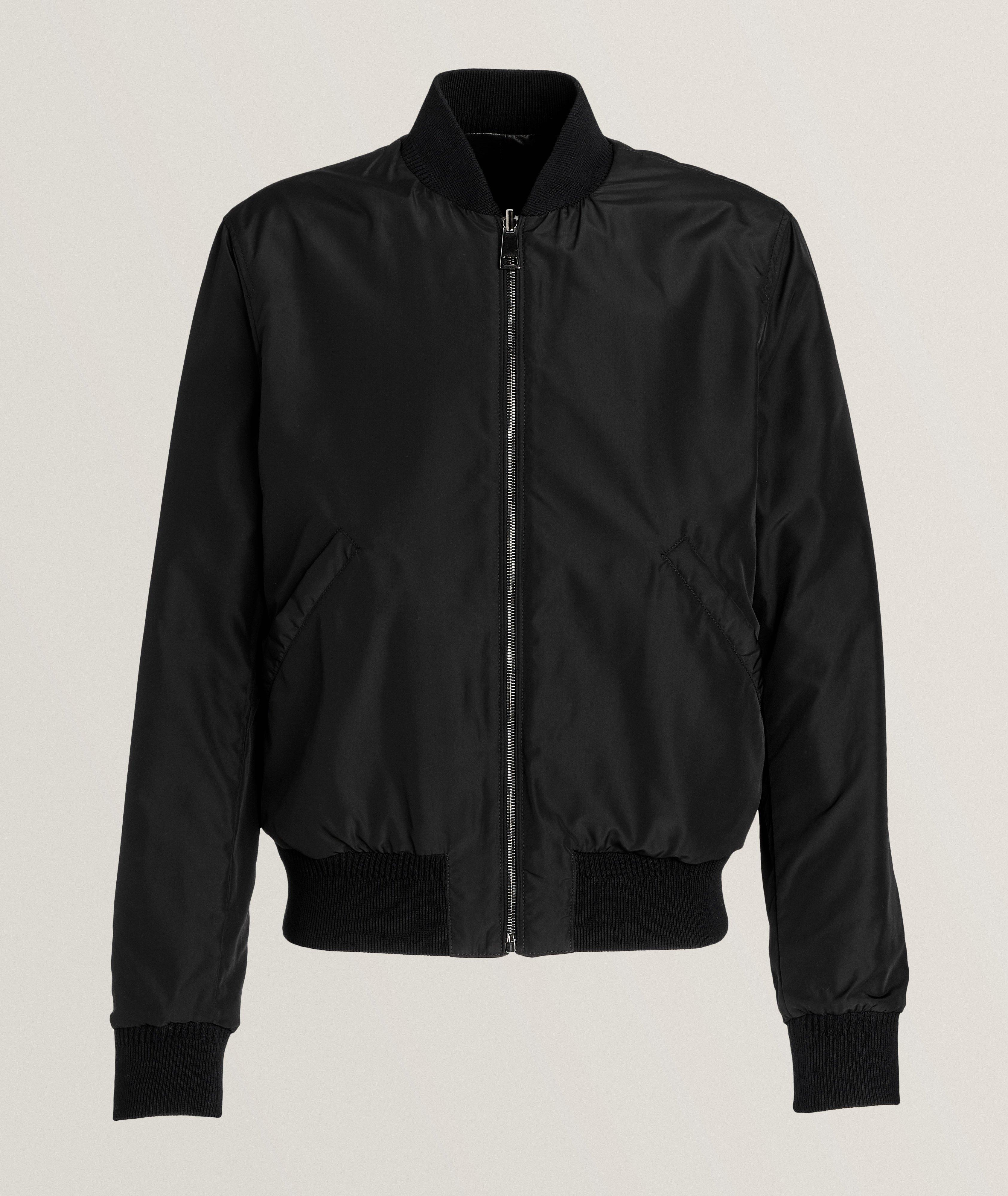 Reversible Leather Bomber