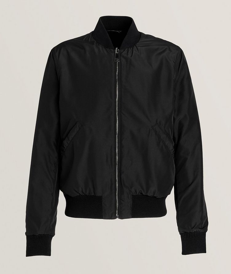 Reversible Leather Bomber image 1