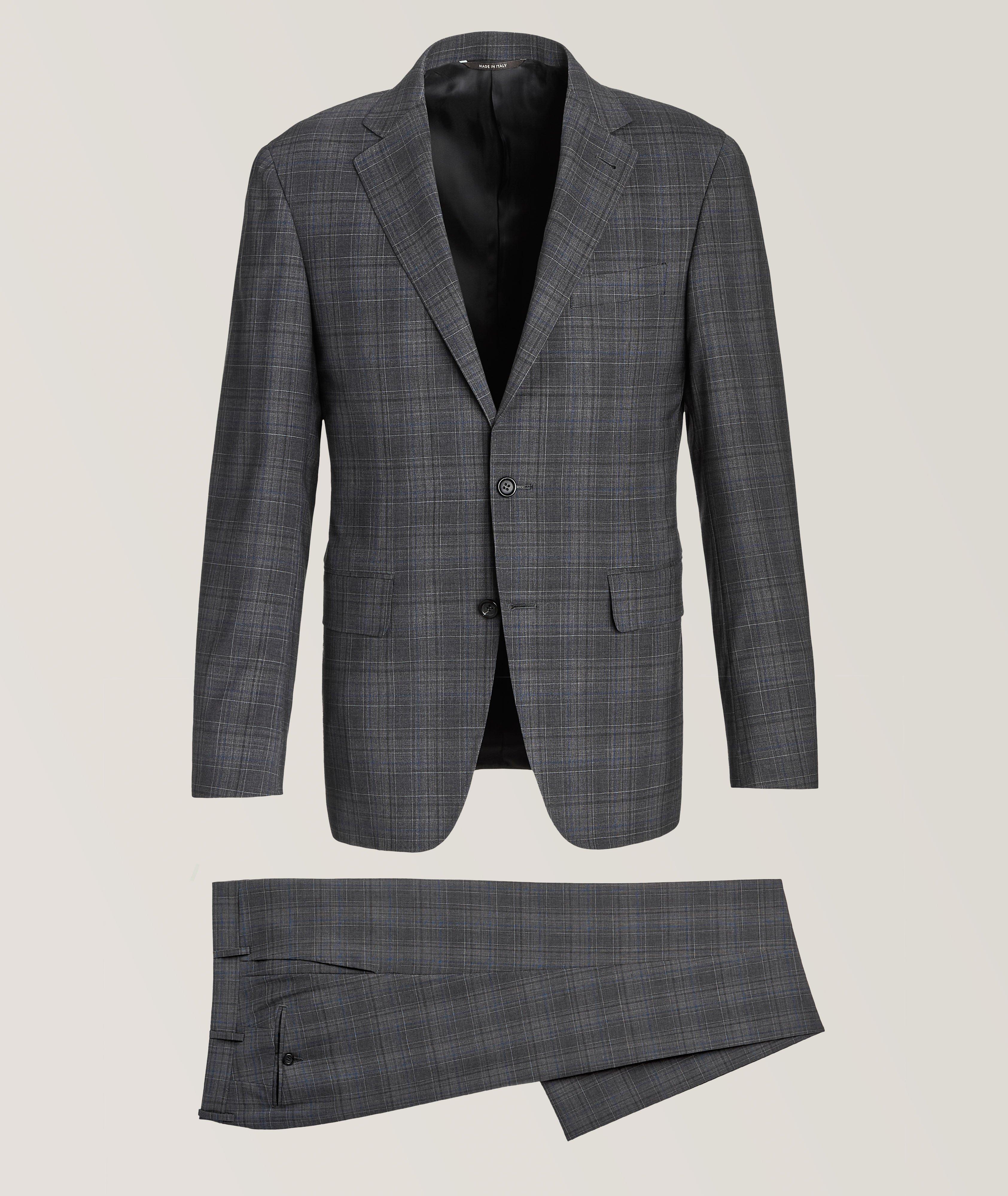 Kei Checkered Wool Suit image 0