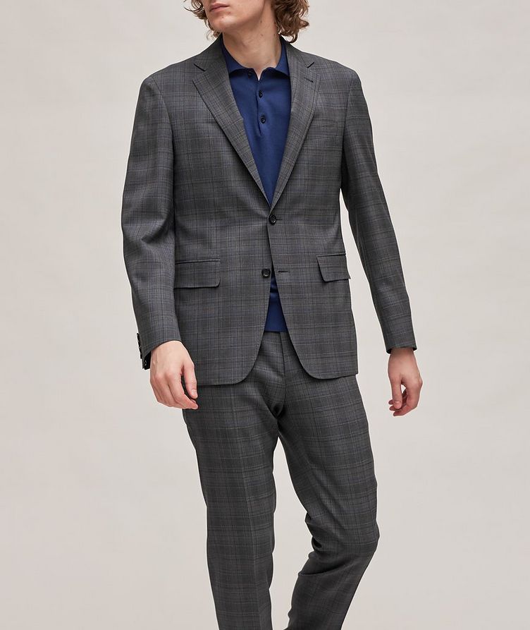 Kei Checkered Wool Suit image 1