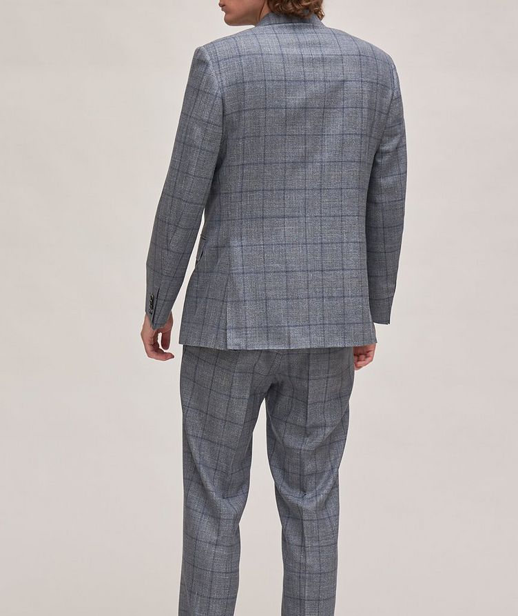 Check Wool, Silk & Linen Travel Suit image 2