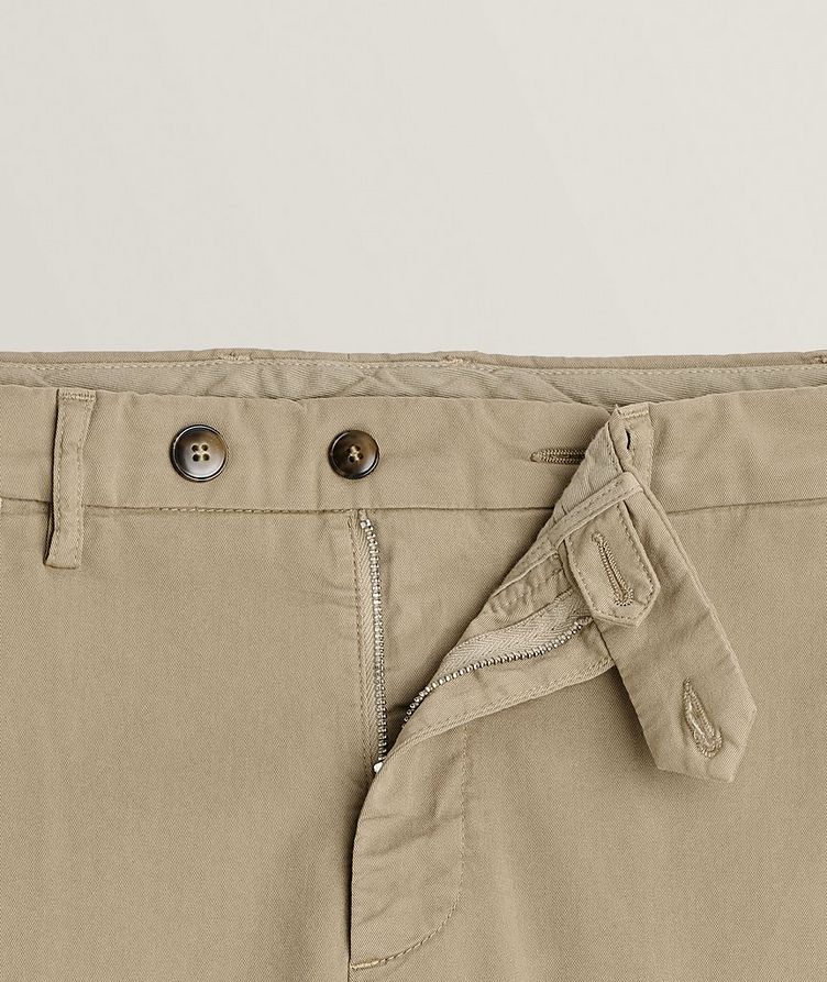 Micro Twill Stretch-Cotton Pants image 1