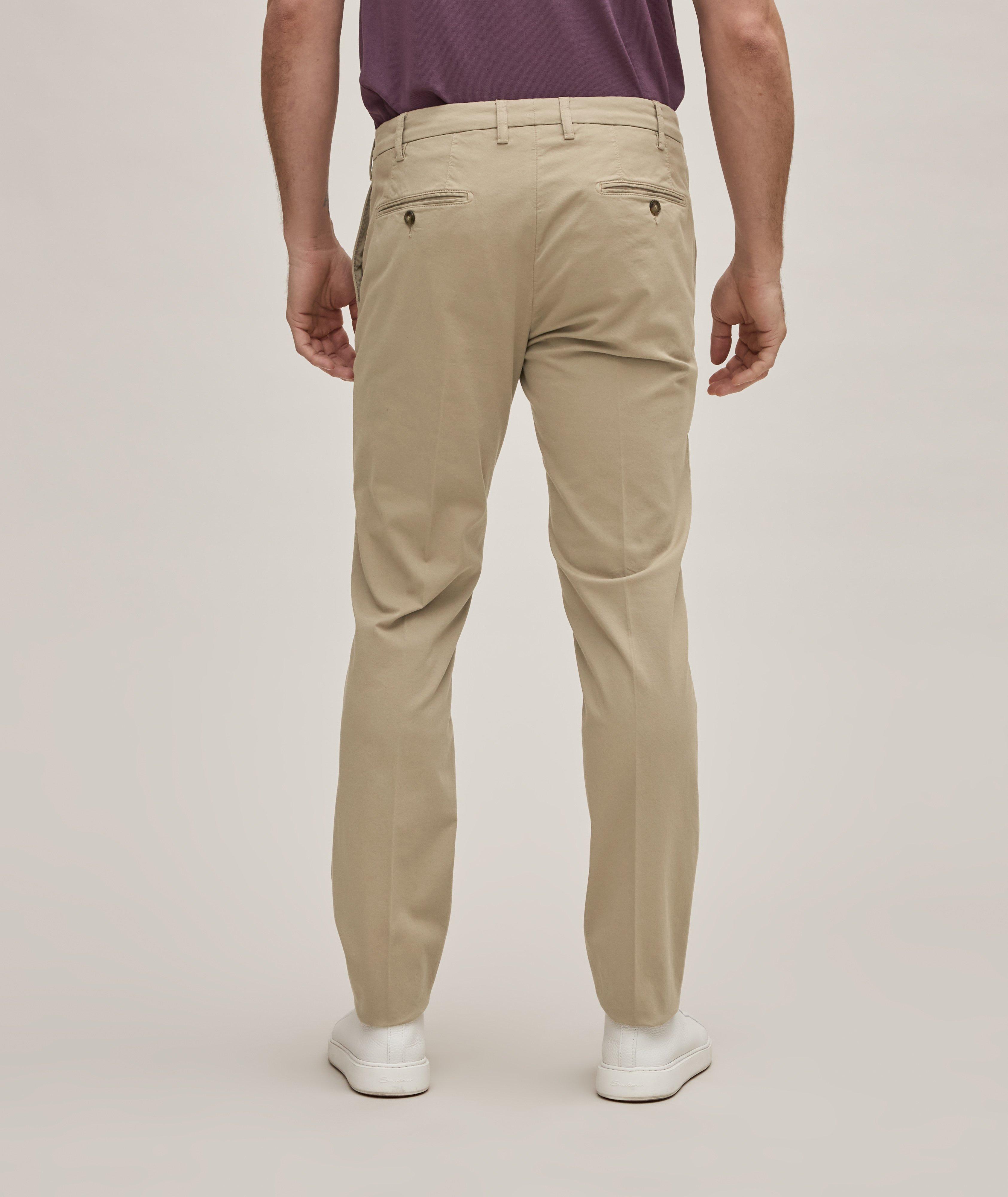 Micro Twill Stretch-Cotton Pants image 3