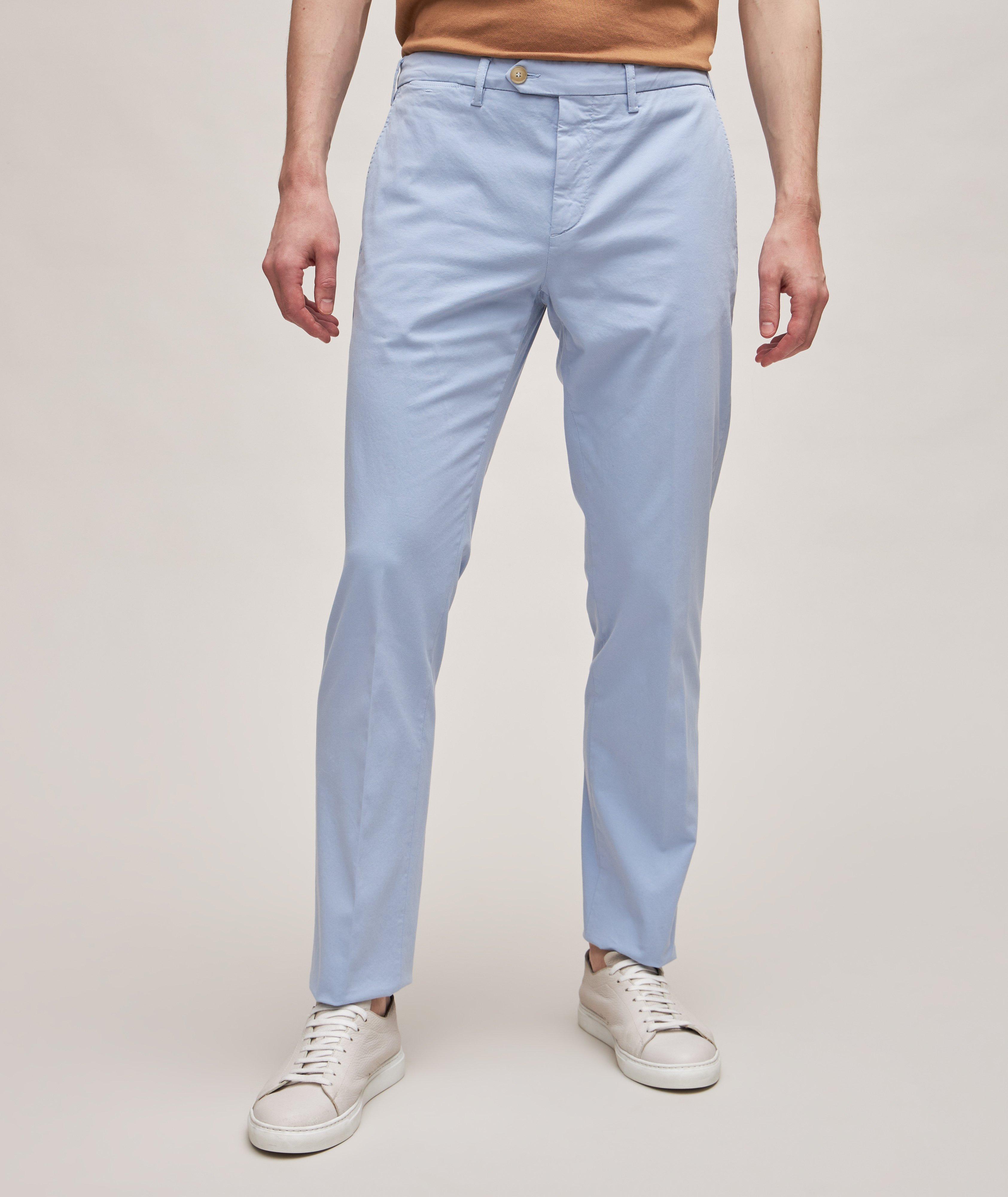 Micro Twill Stretch-Cotton Pants image 2