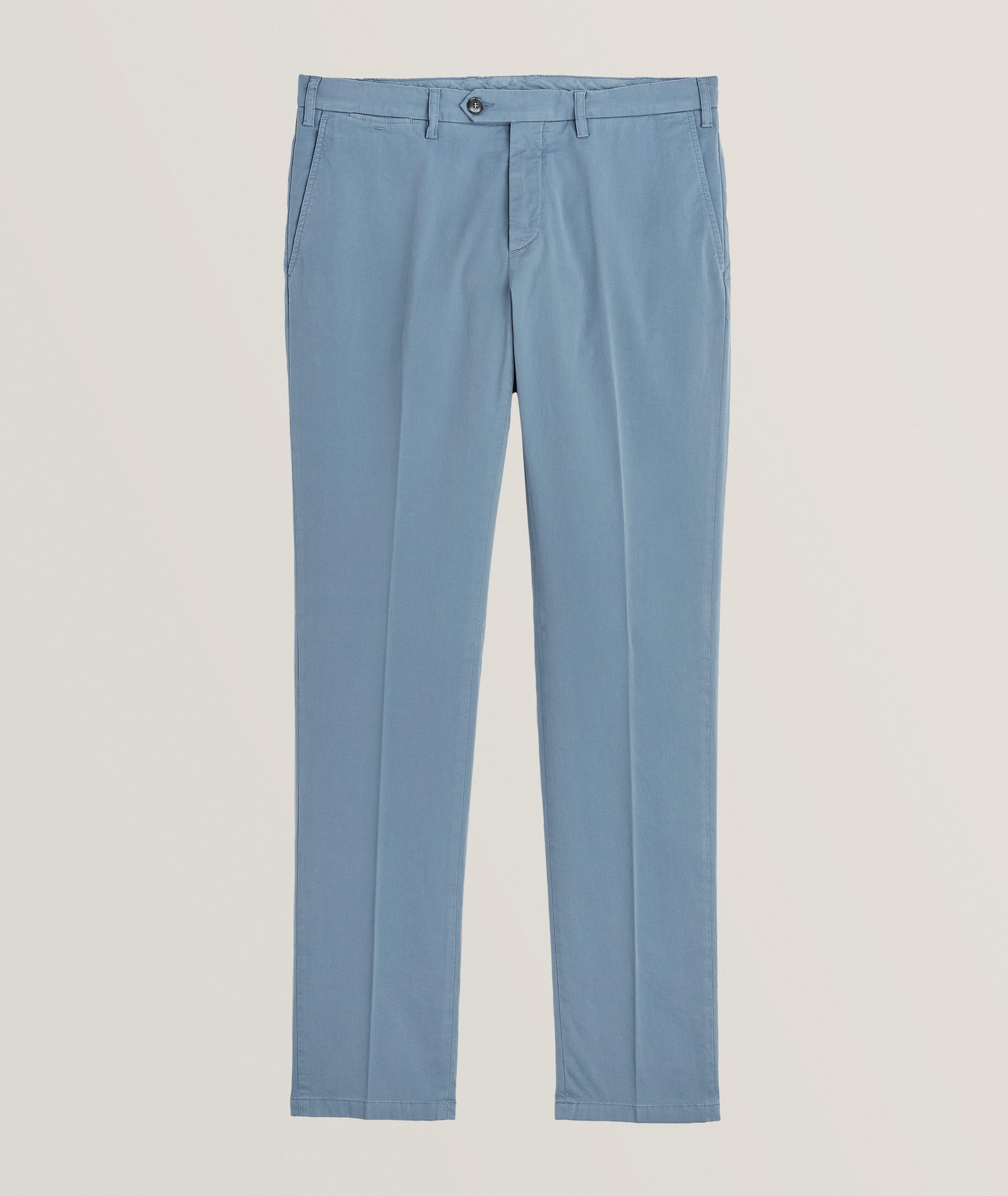 Canali Stretch-Cotton Trousers