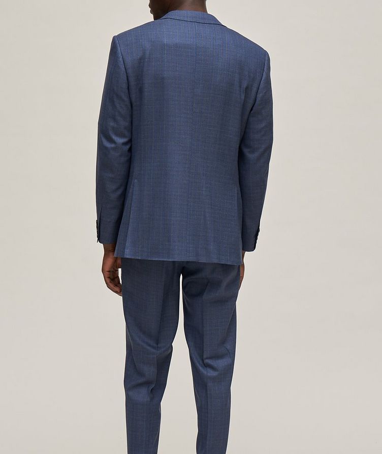 Regular-Fit Checkered Stretch-Wool Suit  image 2
