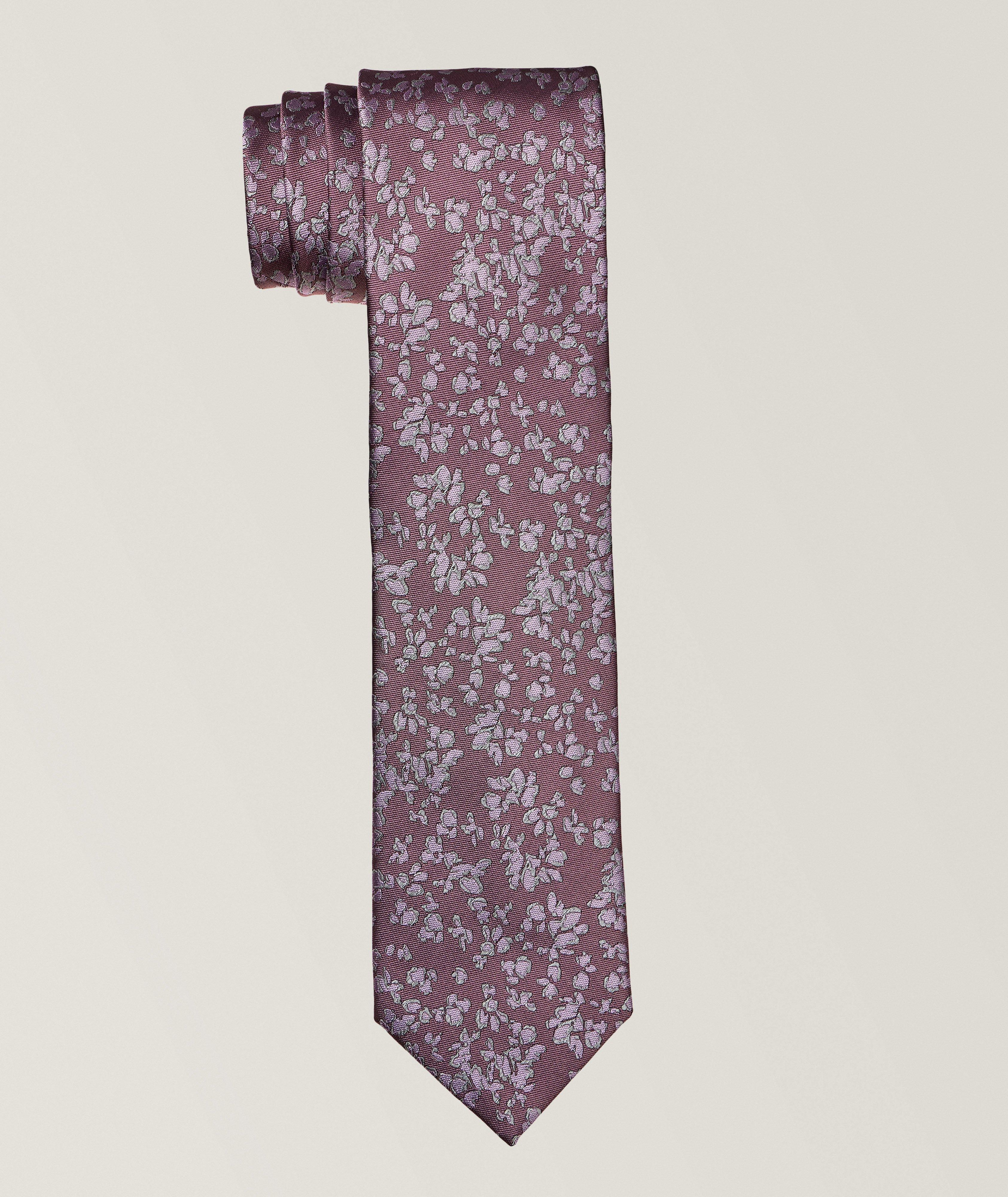 Floral Silk Tie