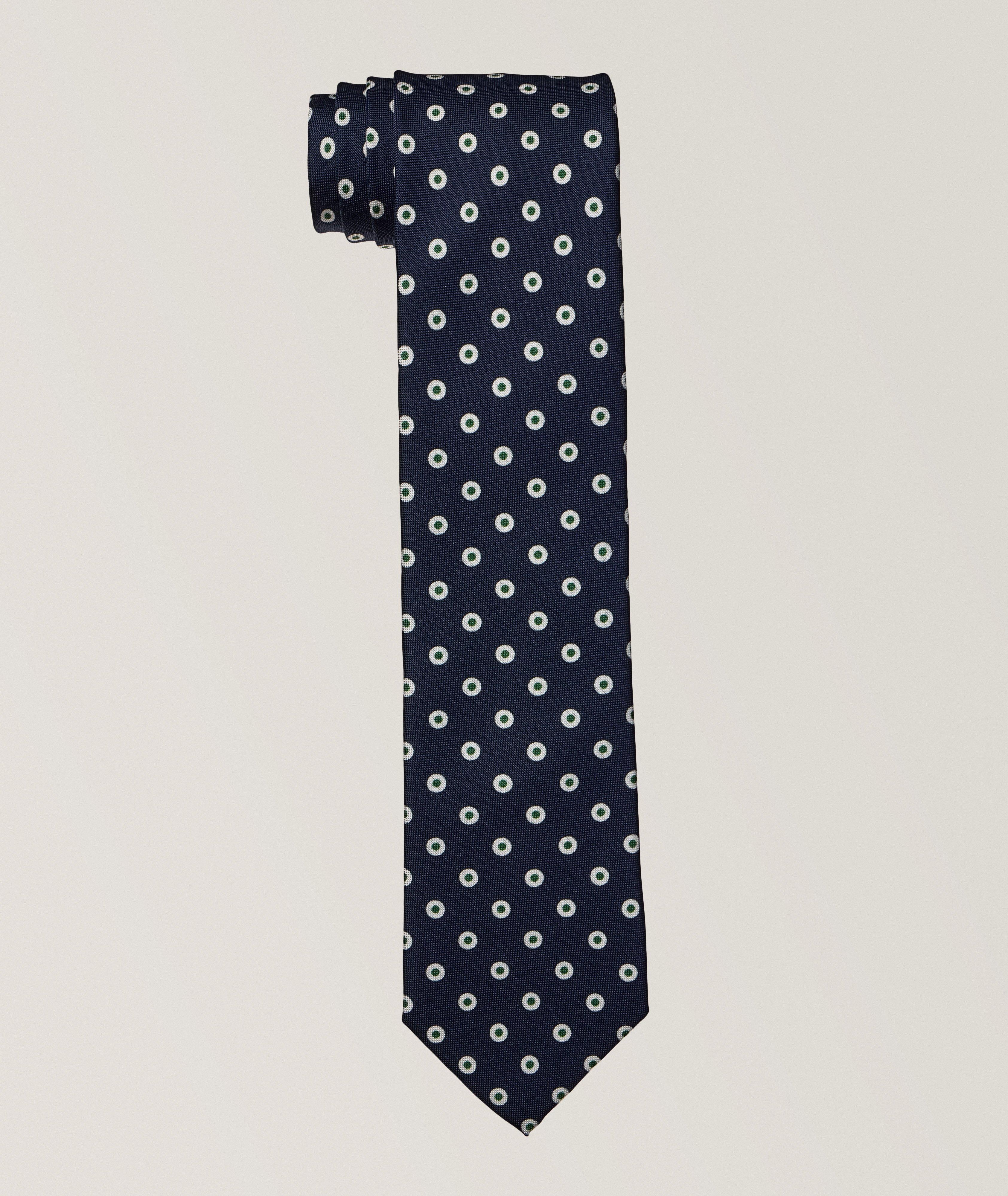 Modern Circles Silk Tie