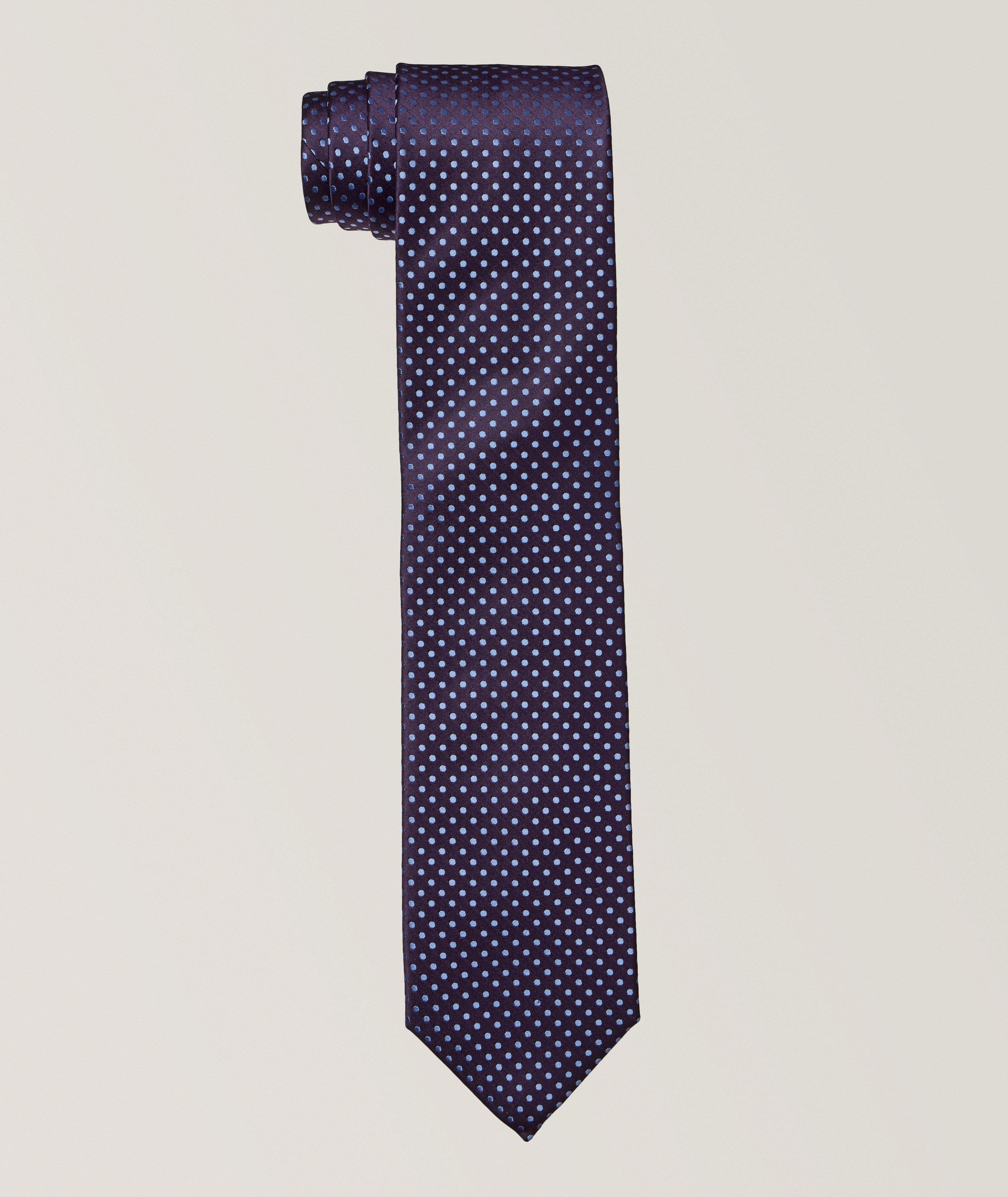 Polka Dot Silk Tie image 0