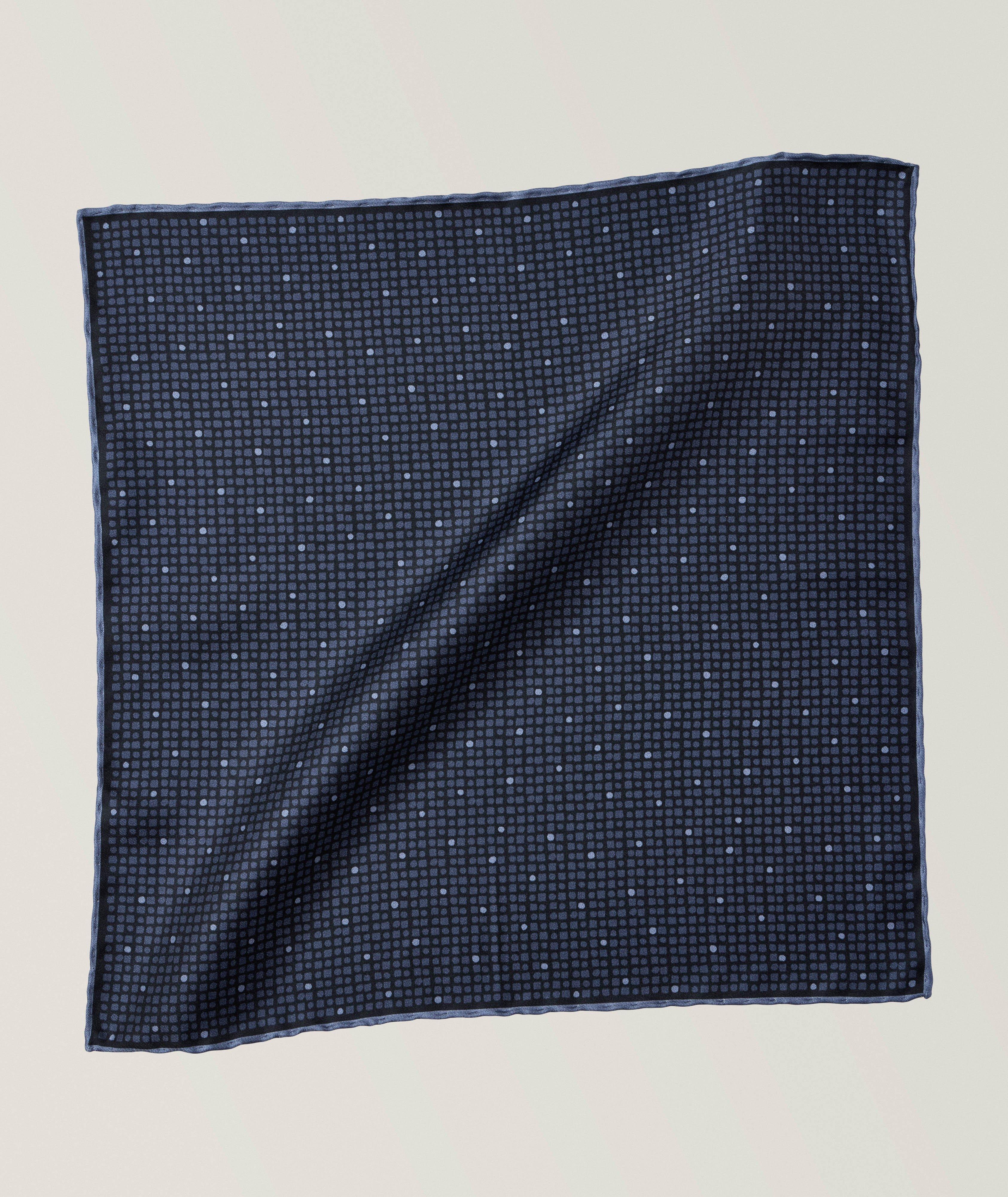 Mouchoir de poche à motif pointillé image 0