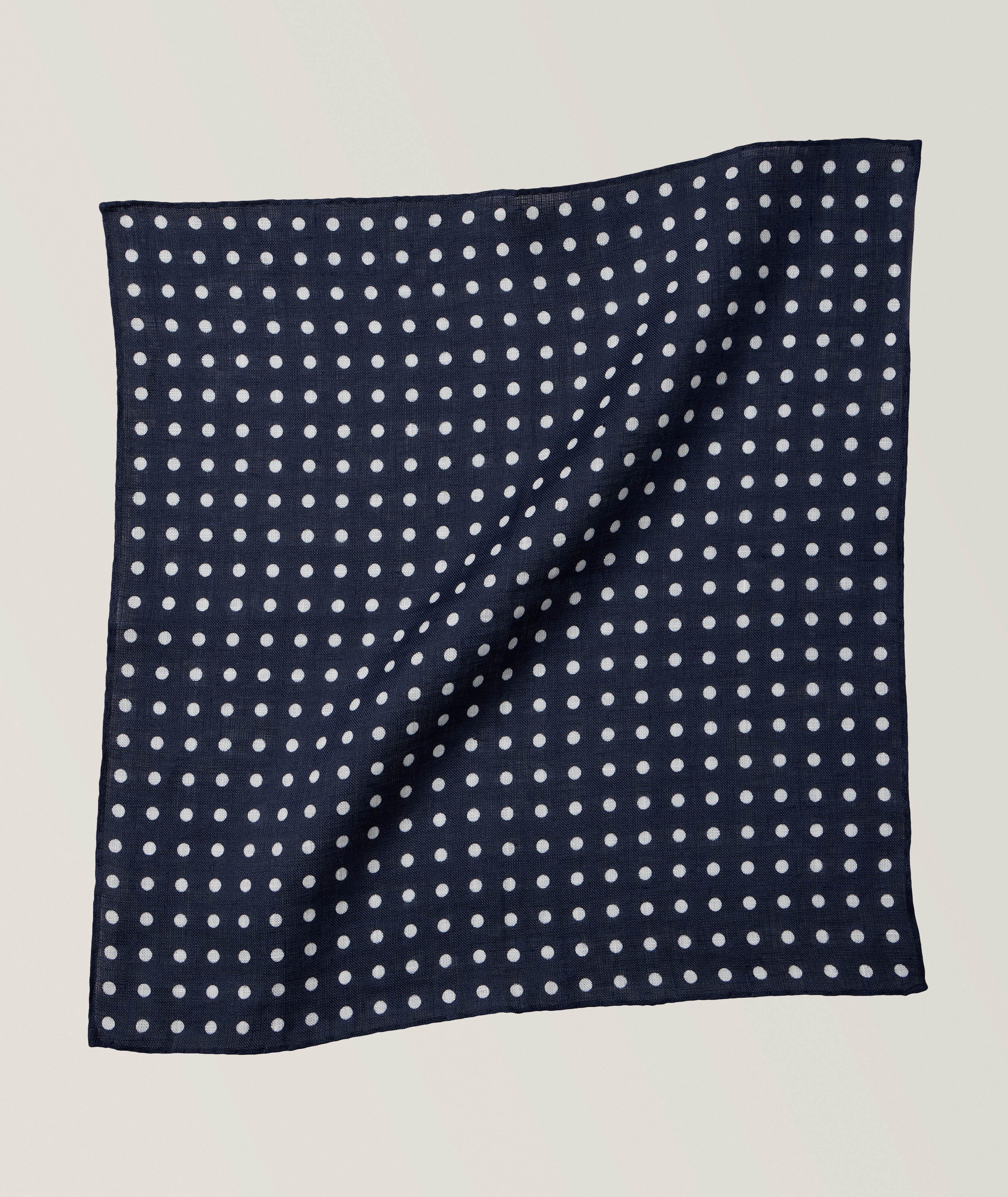 Polka Dot Pocket Square