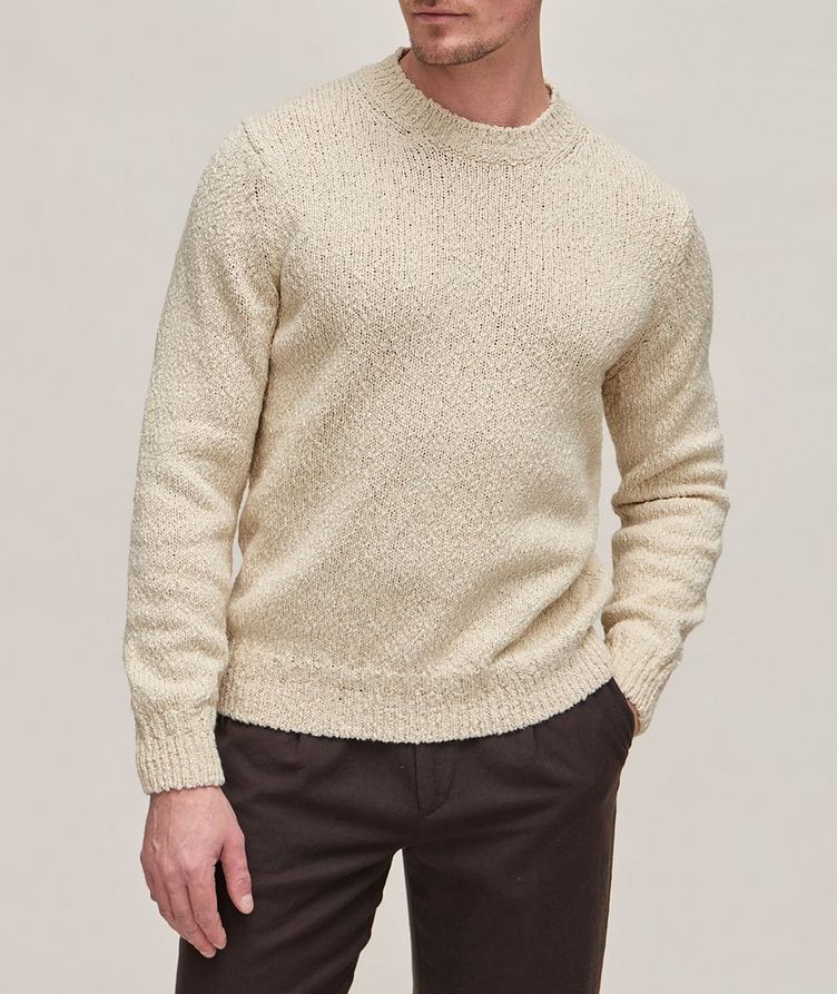 Textured Cotton Sweater image 1
