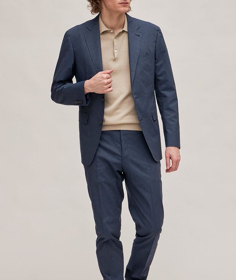 Kei Pinstripe Stretch-Cotton Suit image 1