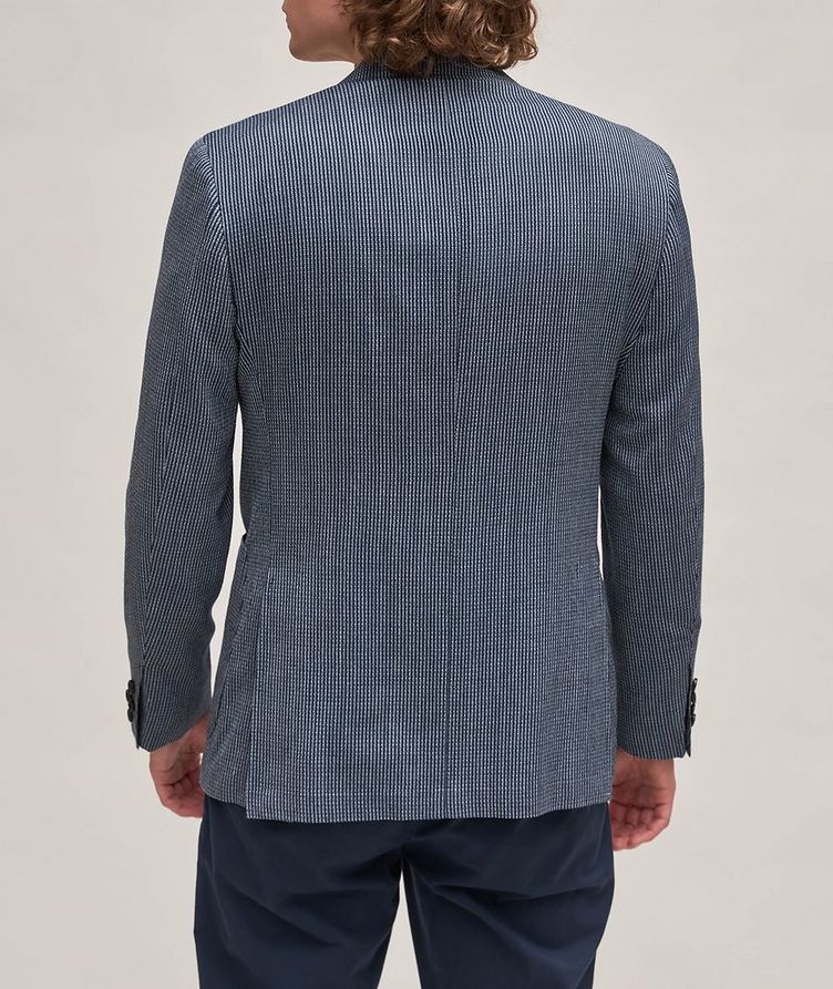 Kei Linear Stretch-Wool & Silk Sport Jacket image 2