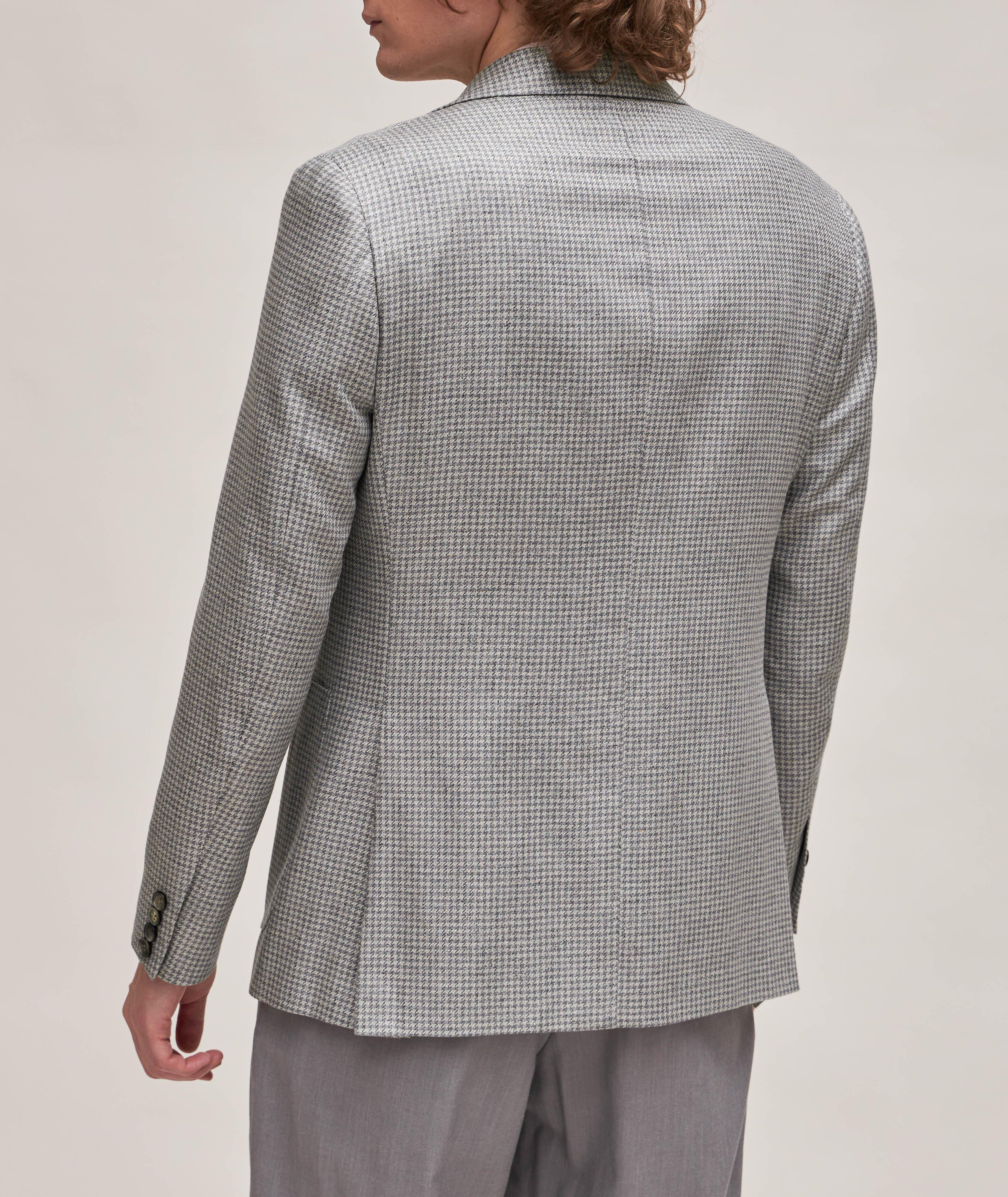 Kei Houndstooth Silk Sport Jacket  image 2