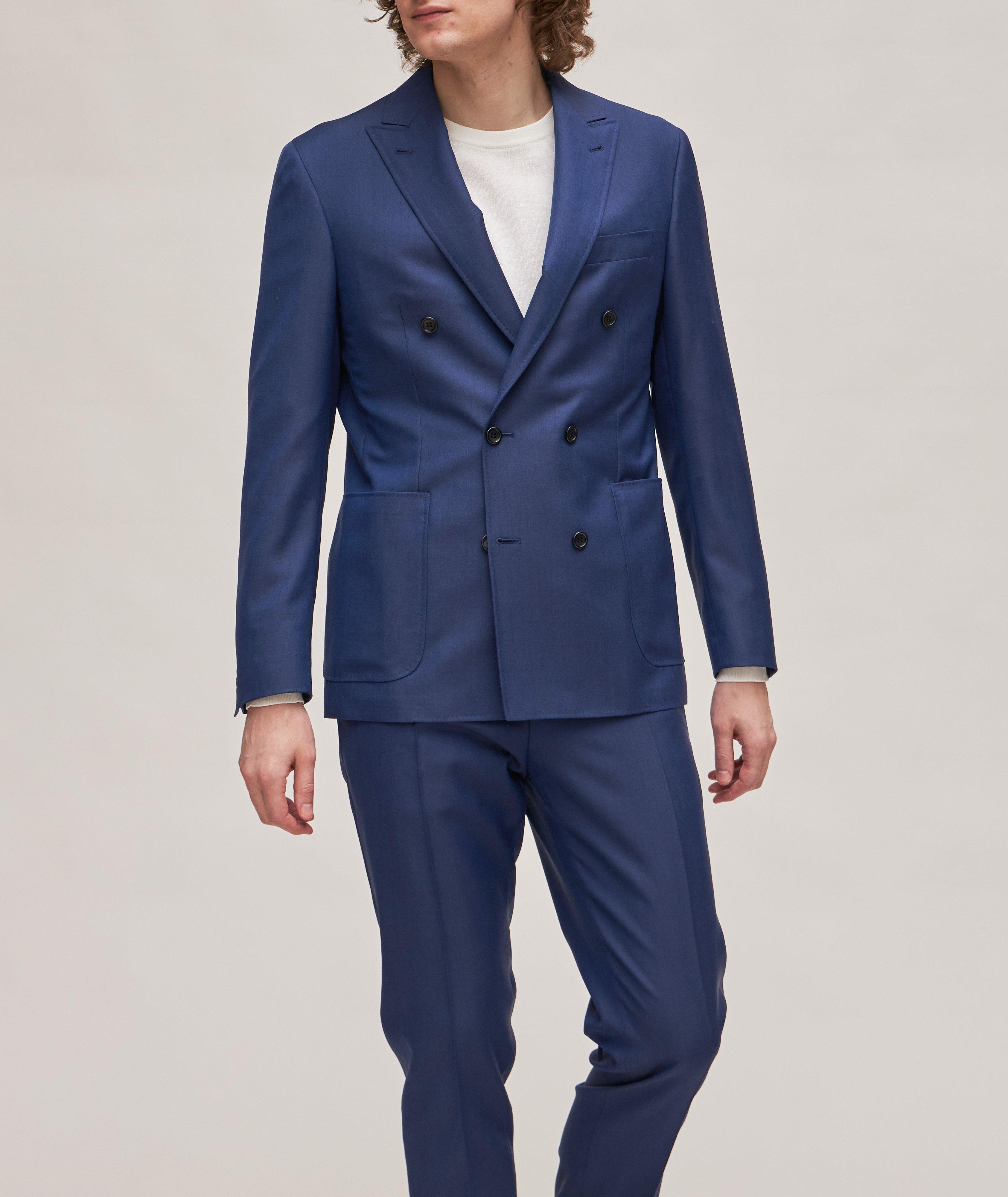 Kei Checkered Wool Suit image 1