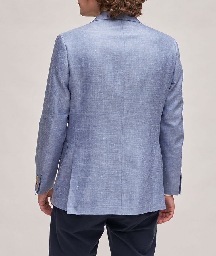 Kei Herringbone Wool, Silk & Linen Sport Jacket image 2