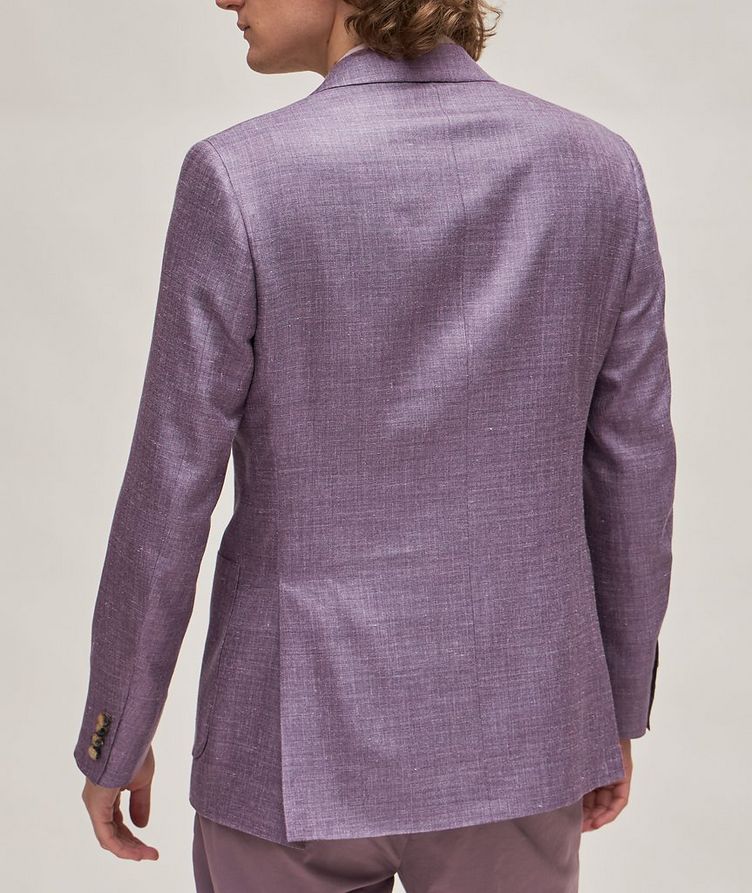 Kei Textured Wool, Silk & Linen Sport Jacket image 2