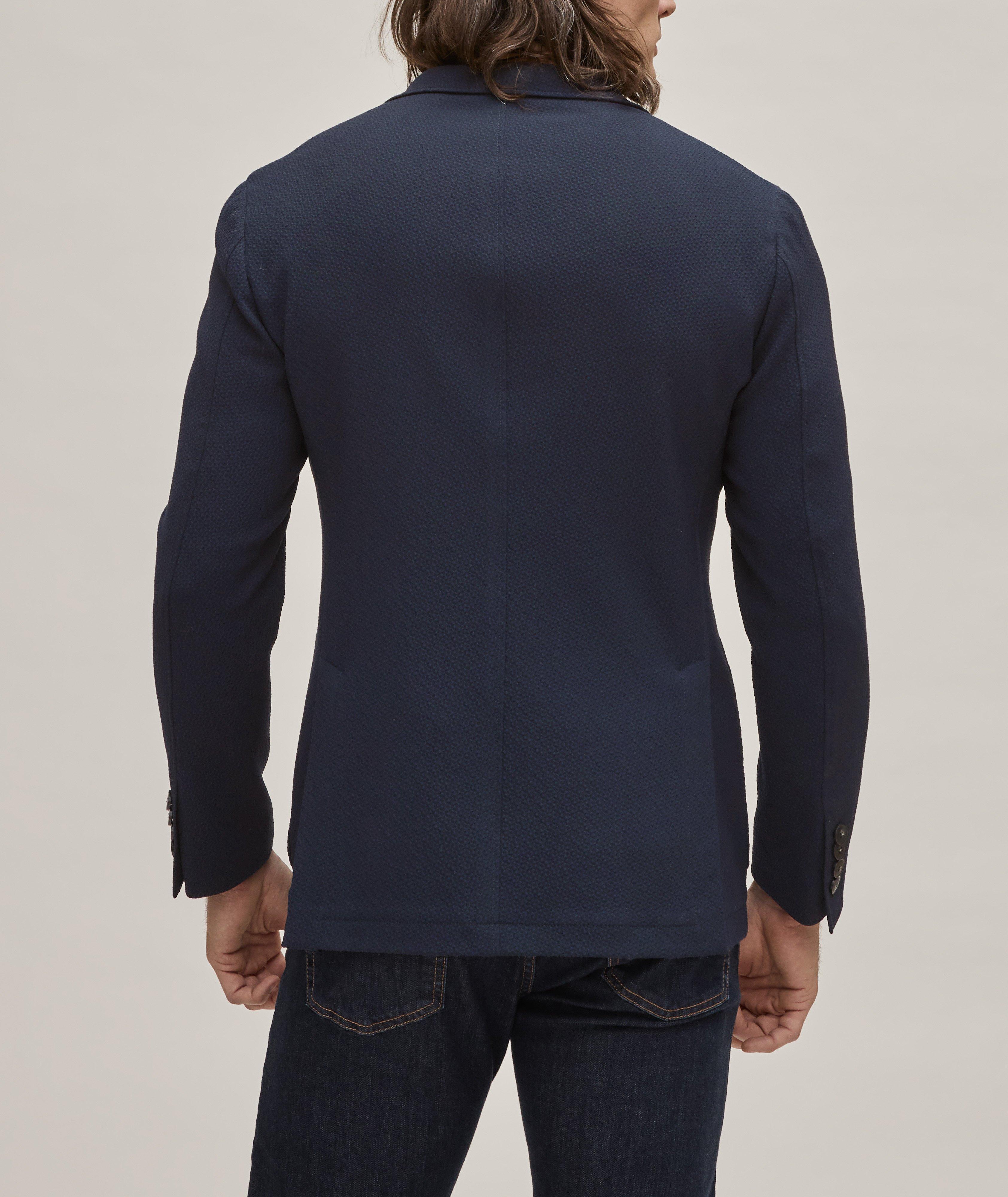 Nuvola Seersucker Stretch Wool-Cotton Sport Jacket image 2