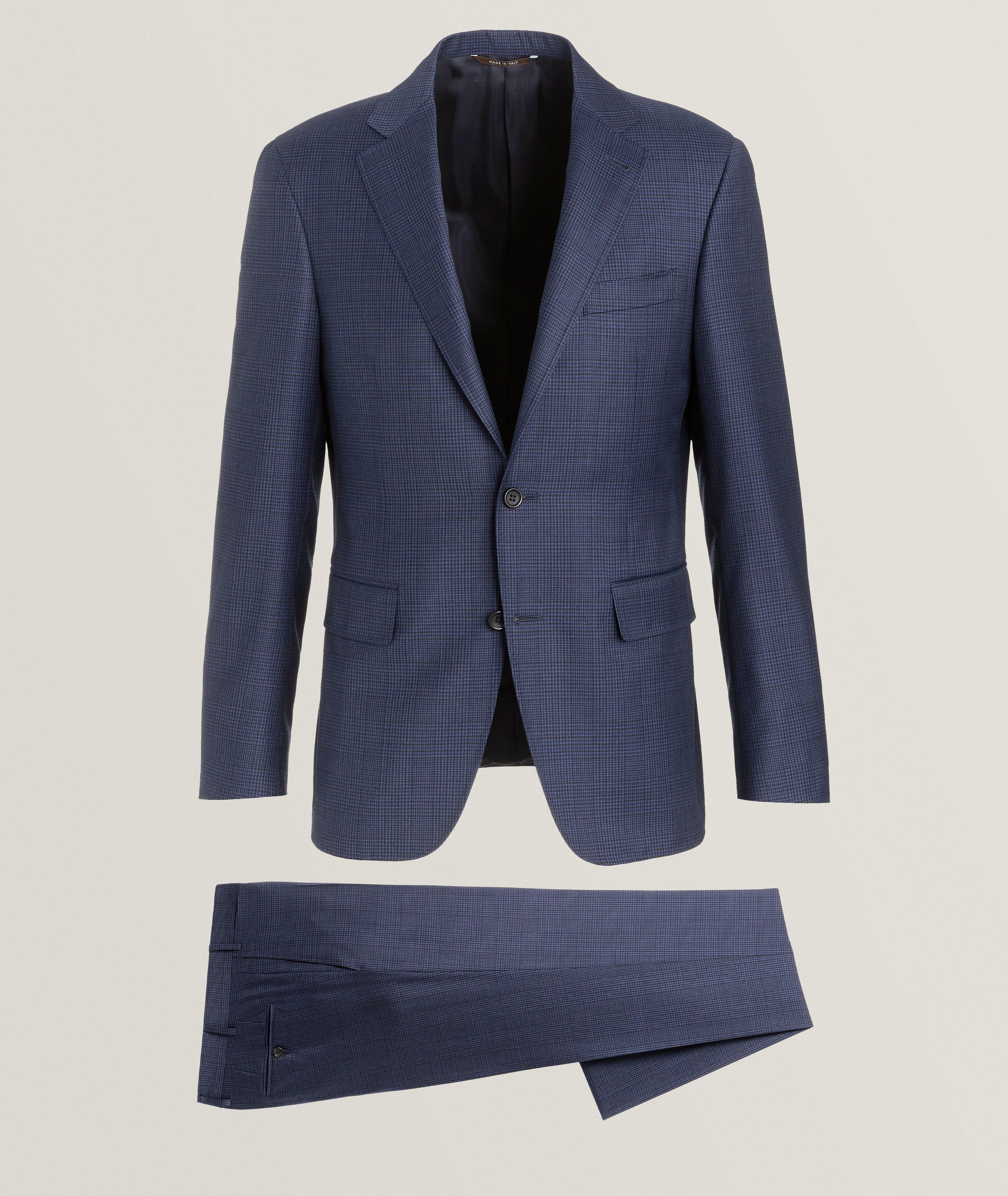 Kei Checkered Wool Suit
