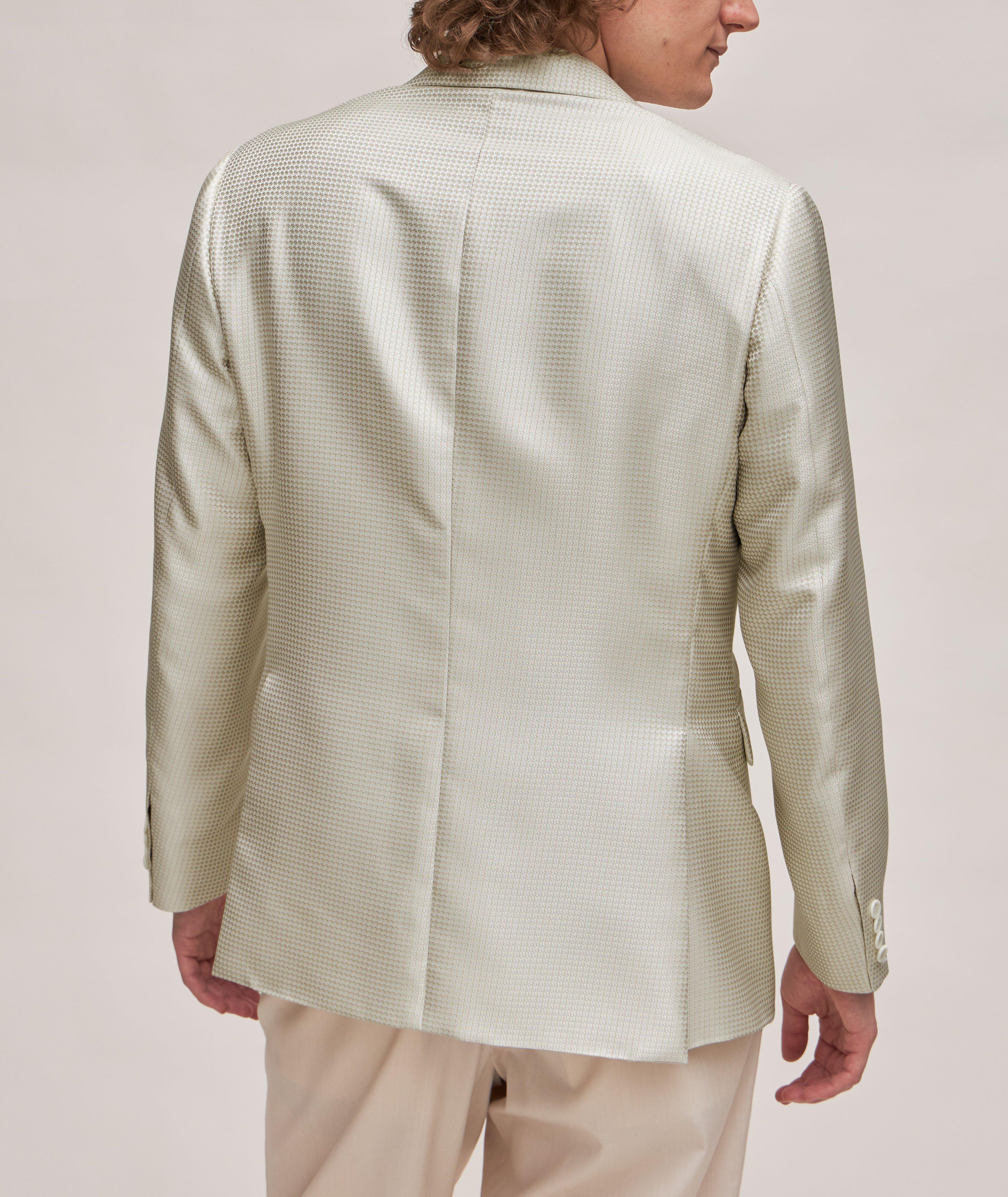 Tonal Jacquard Tuxedo Jacket  image 2