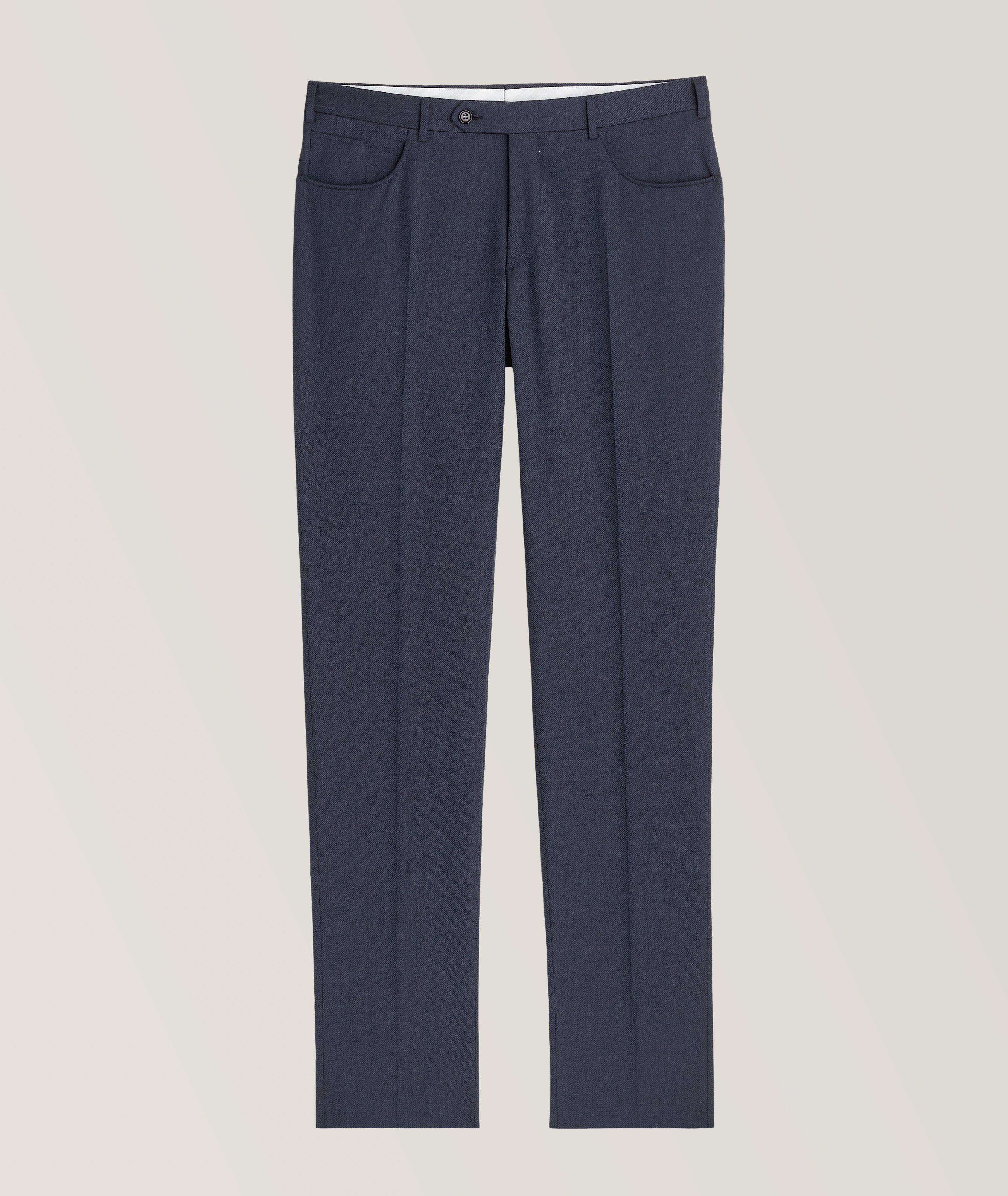 Twill Wool Trousers image 0