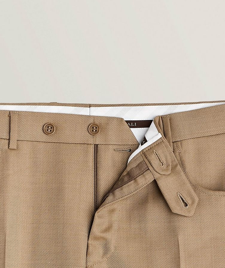 Twill Wool Trousers image 1
