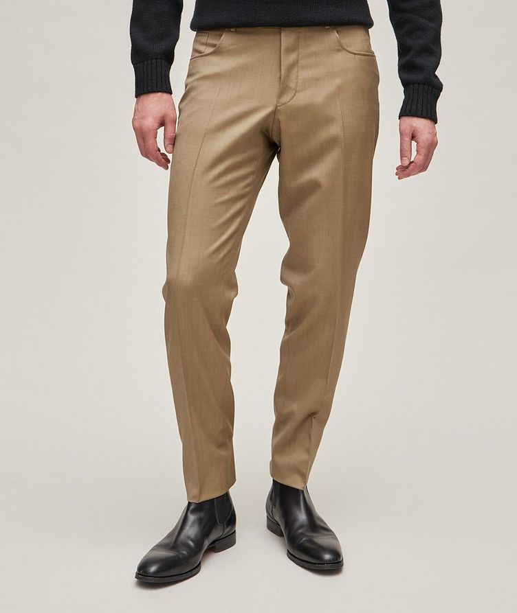 Twill Wool Trousers image 2