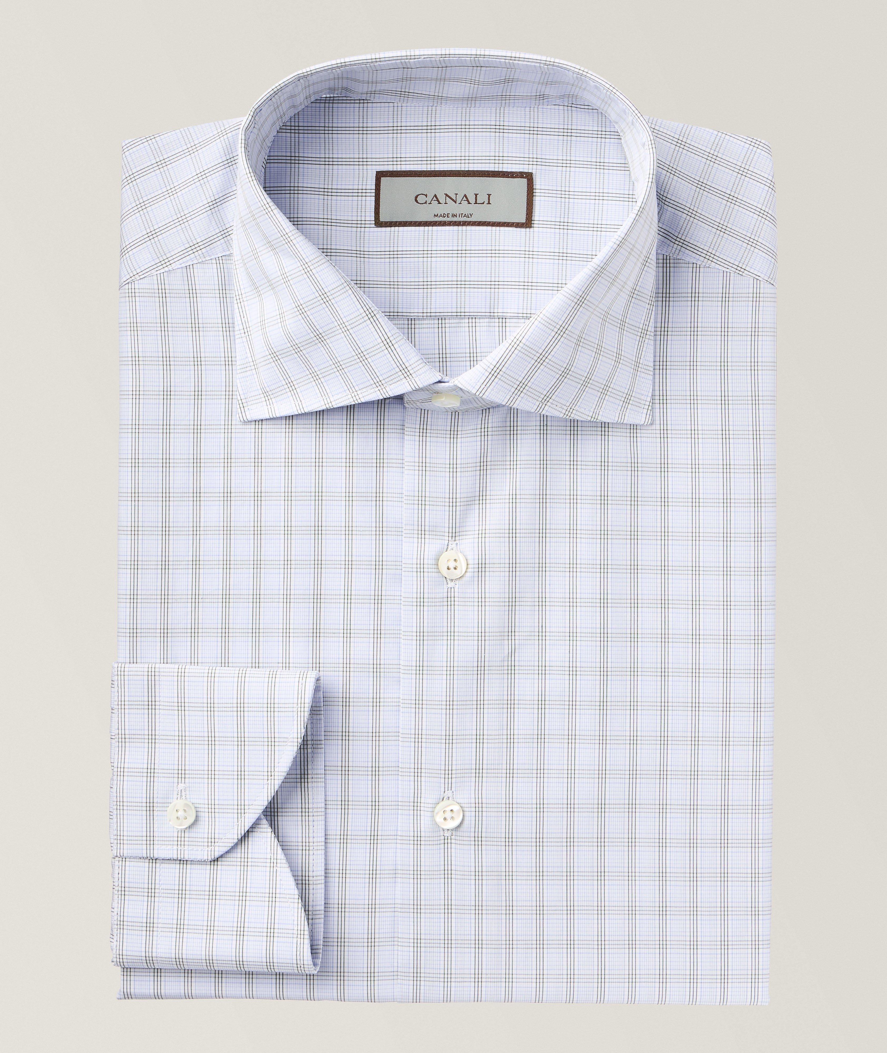 Multi-Check Dress Shirt