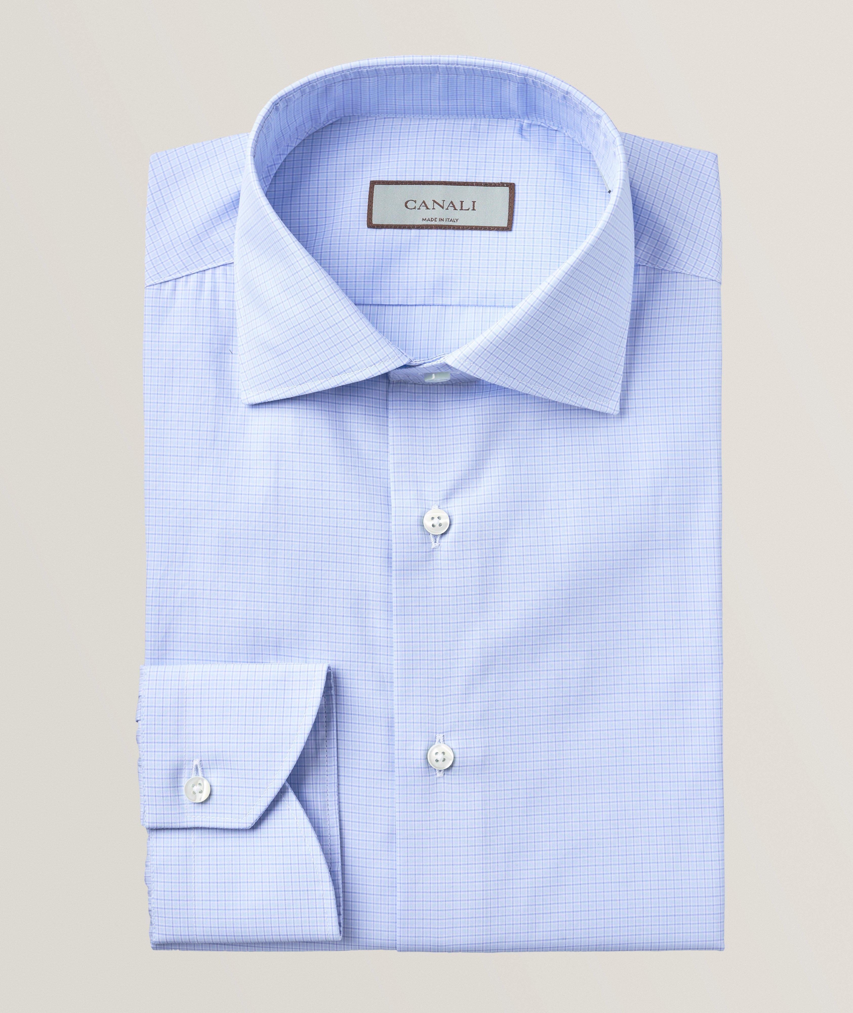 Mini Check Dress Shirt