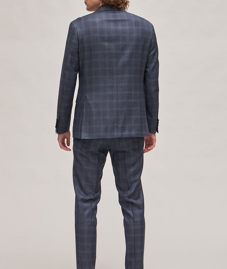 Kei Checkered Linen-Wool Suit image 2