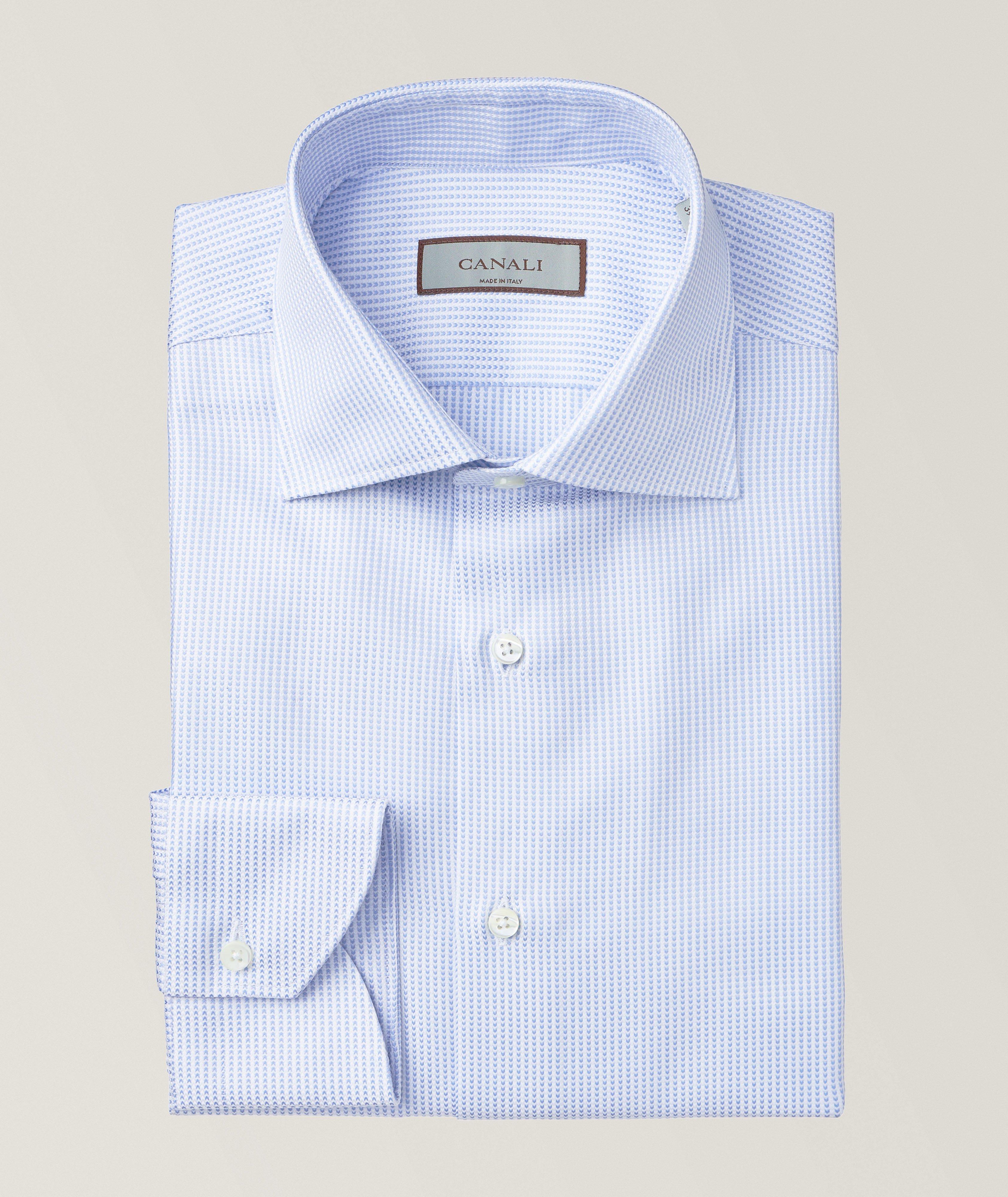 Micro Neat Pattern Dress Shirt